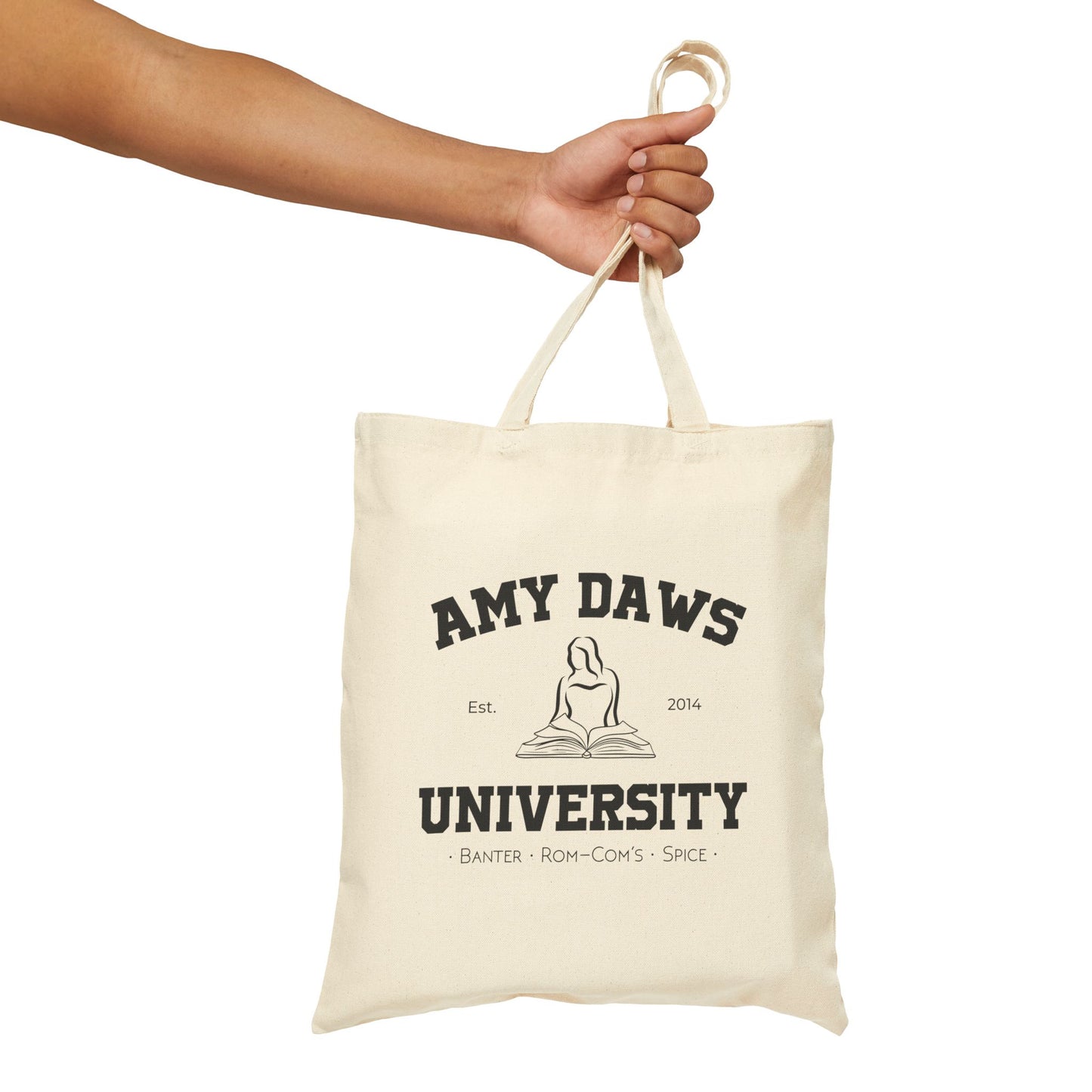 Amy Daws University - Cotton Canvas Tote Bag