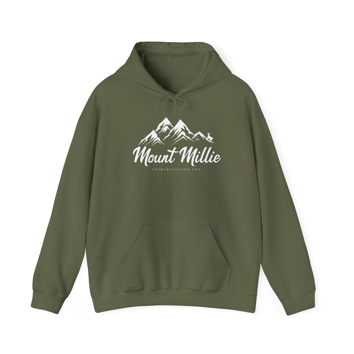 Mount Millie - Unisex Heavy Blend™ Hooded Sweatshirt (Light Print)