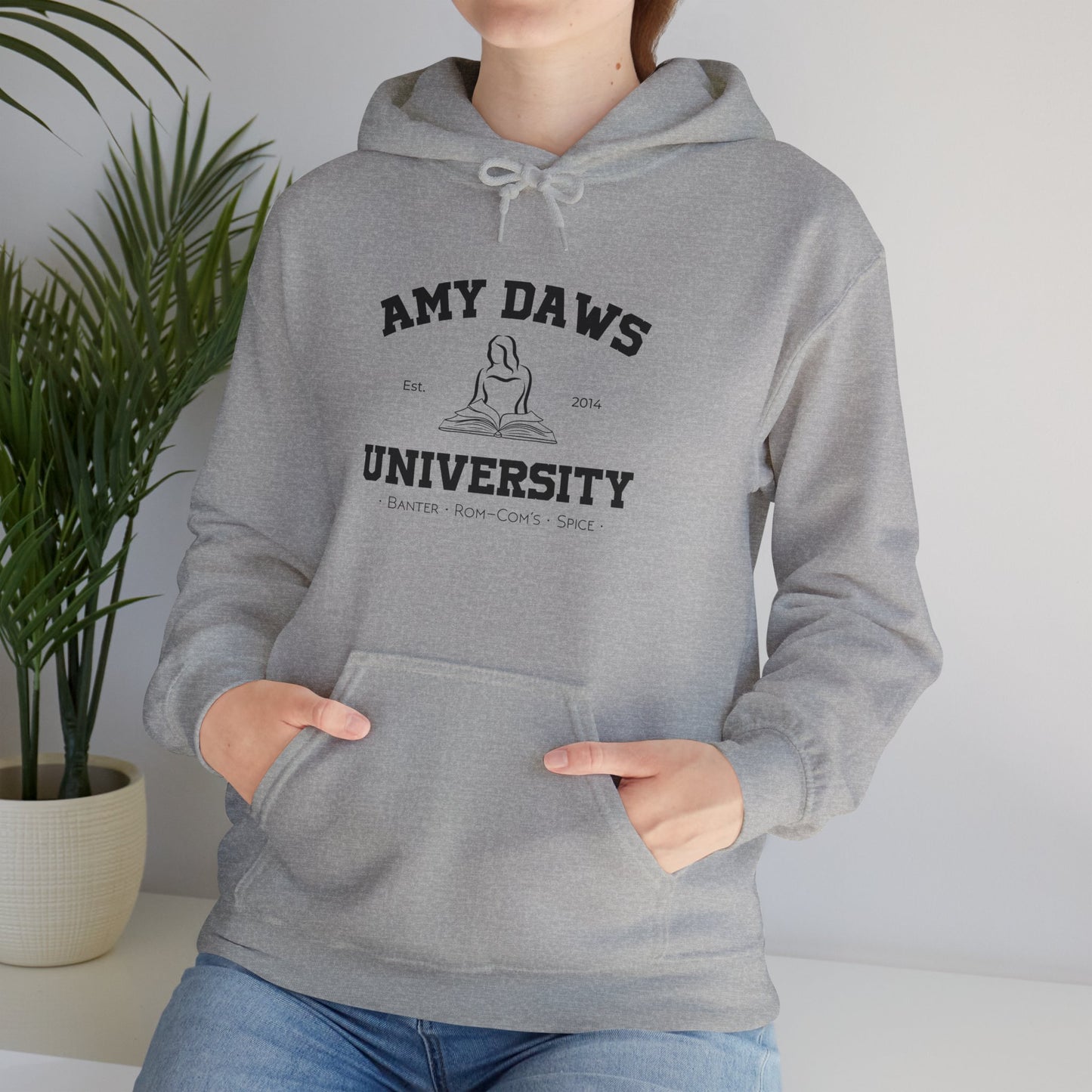 Amy Daws University - Unisex Heavy Blend™ Hooded Sweatshirt (Dark Print)