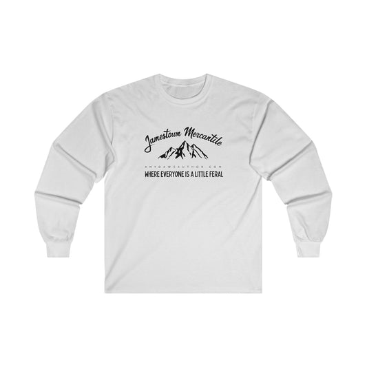 Jamestown Mercantile - Unisex Ultra Cotton Long Sleeve Tee (Dark Print)