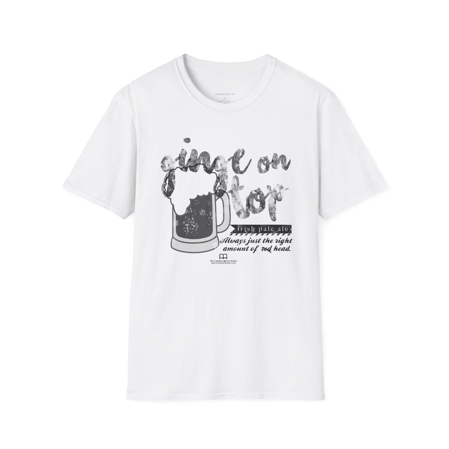 Ginge On Top - Softstyle T-Shirt (Dark Print)