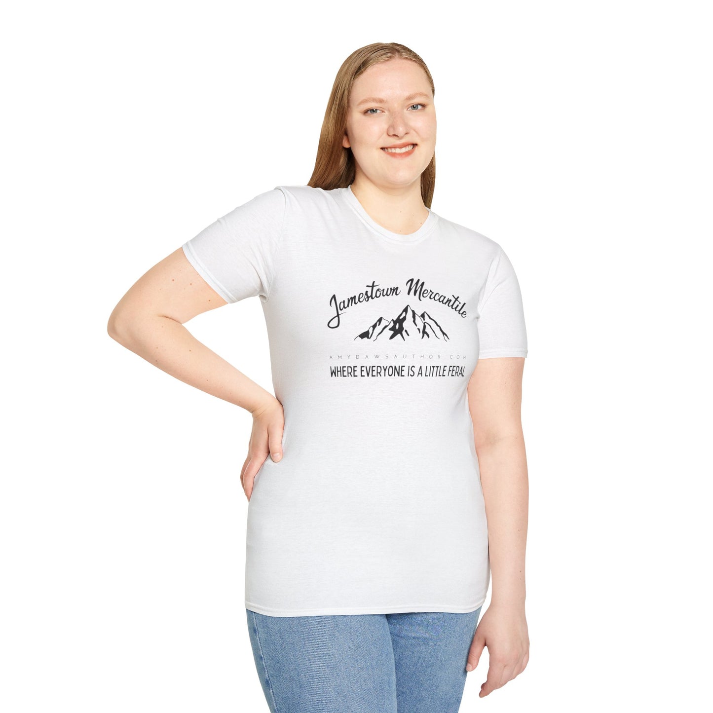 Jamestown Mercantile - Softstyle T-Shirt (Dark Print)