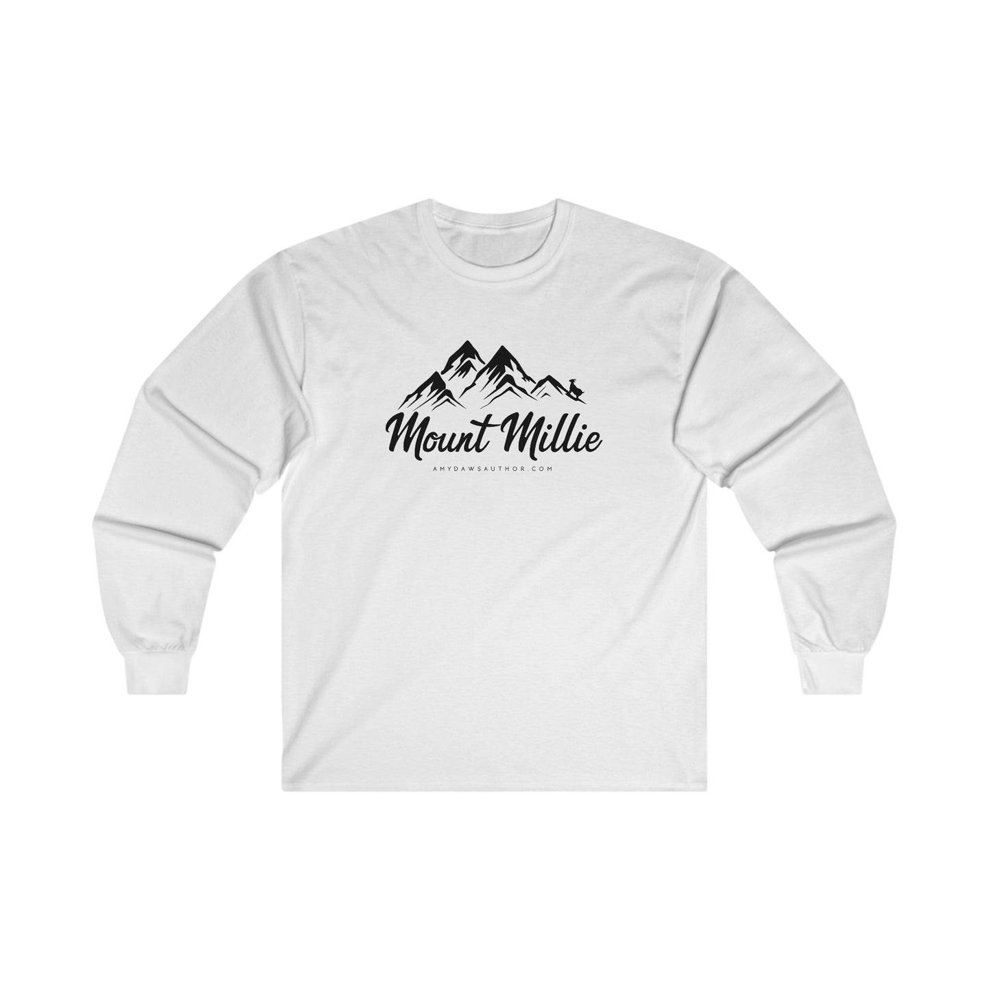 Mount Millie - Unisex Ultra Cotton Long Sleeve Tee (Dark Print)