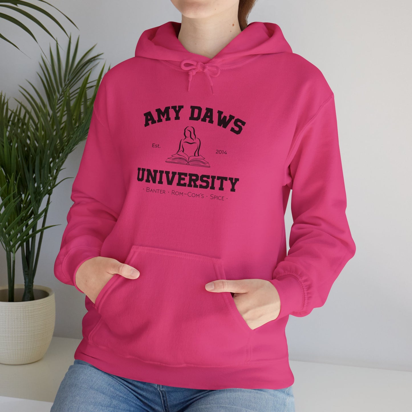 Amy Daws University - Unisex Heavy Blend™ Hooded Sweatshirt (Dark Print)