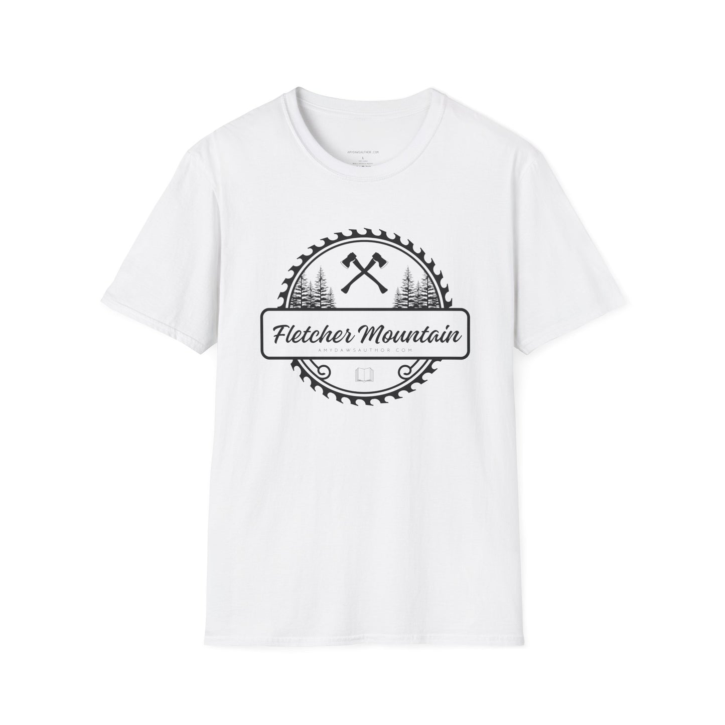 Fletcher Mountain - Softstyle T-Shirt (Dark Print)