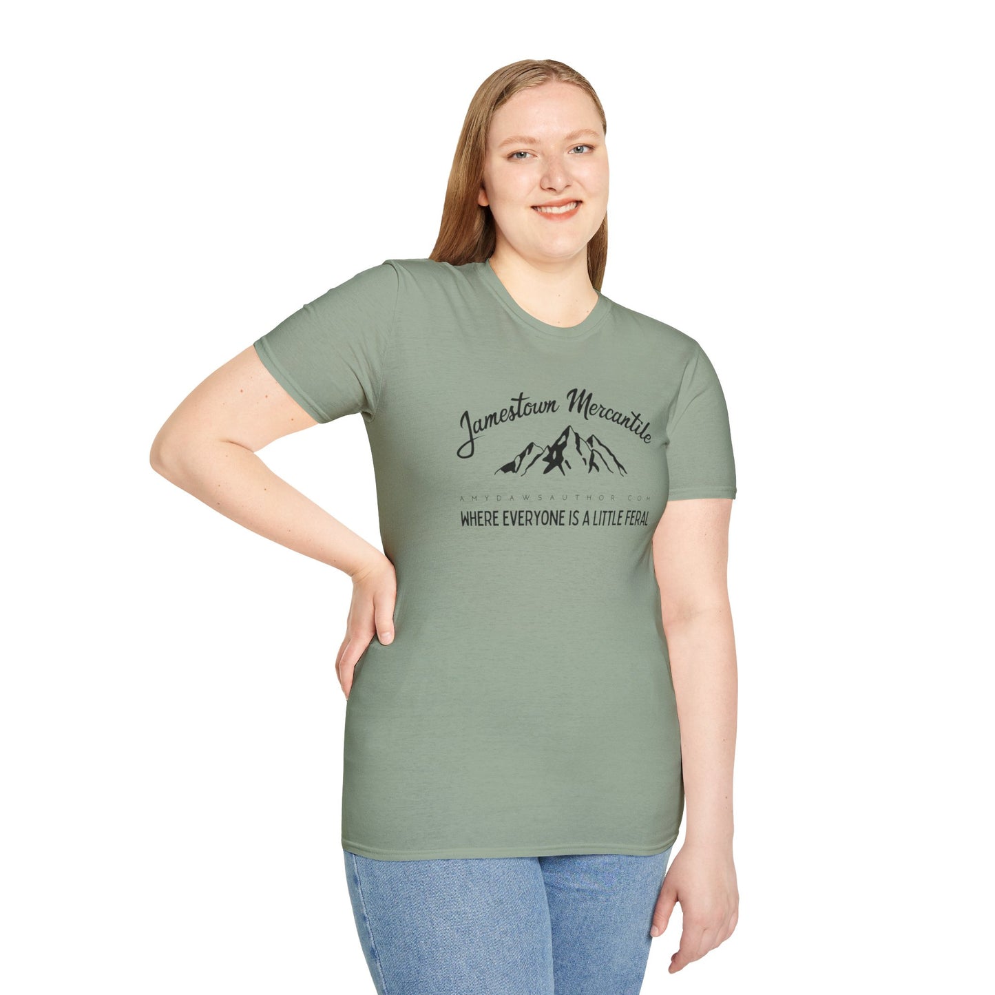 Jamestown Mercantile - Softstyle T-Shirt (Dark Print)