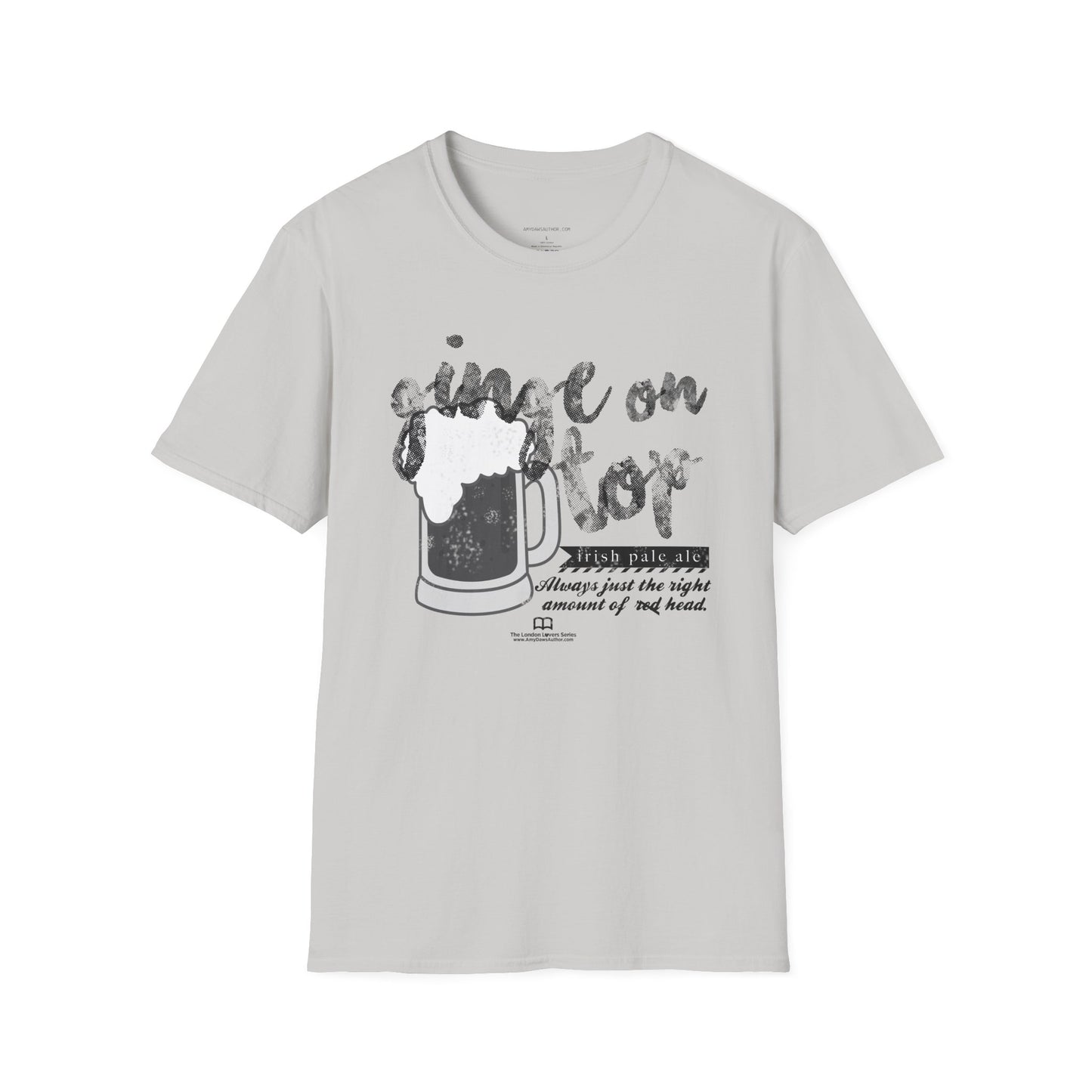 Ginge On Top - Softstyle T-Shirt (Dark Print)