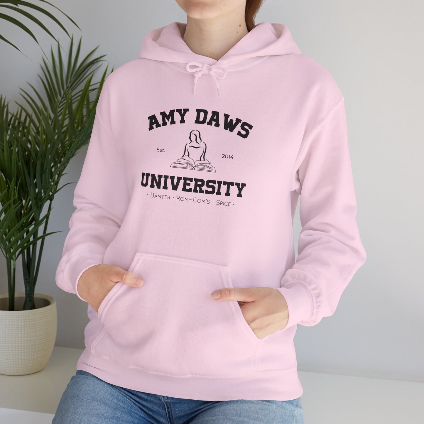 Amy Daws University - Unisex Heavy Blend™ Hooded Sweatshirt (Dark Print)