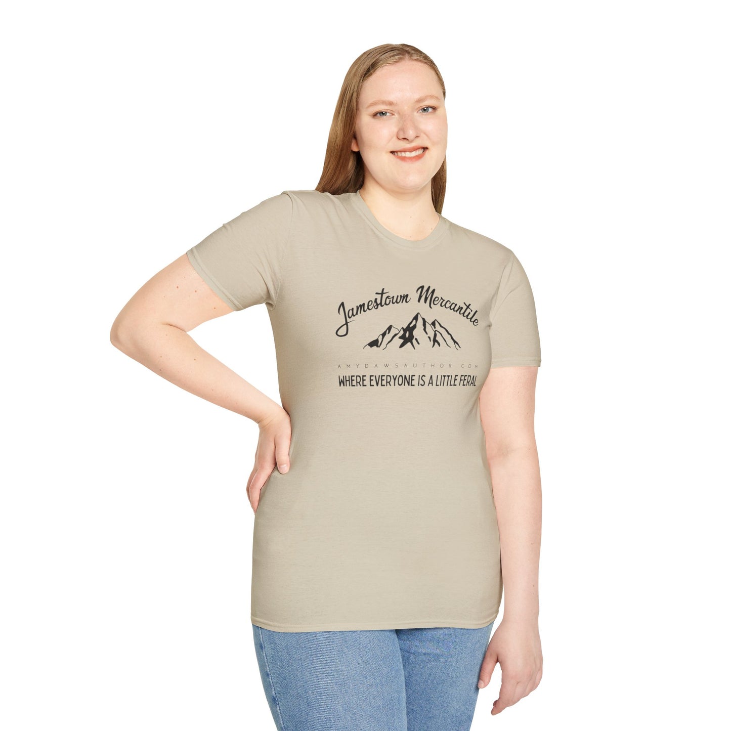 Jamestown Mercantile - Softstyle T-Shirt (Dark Print)