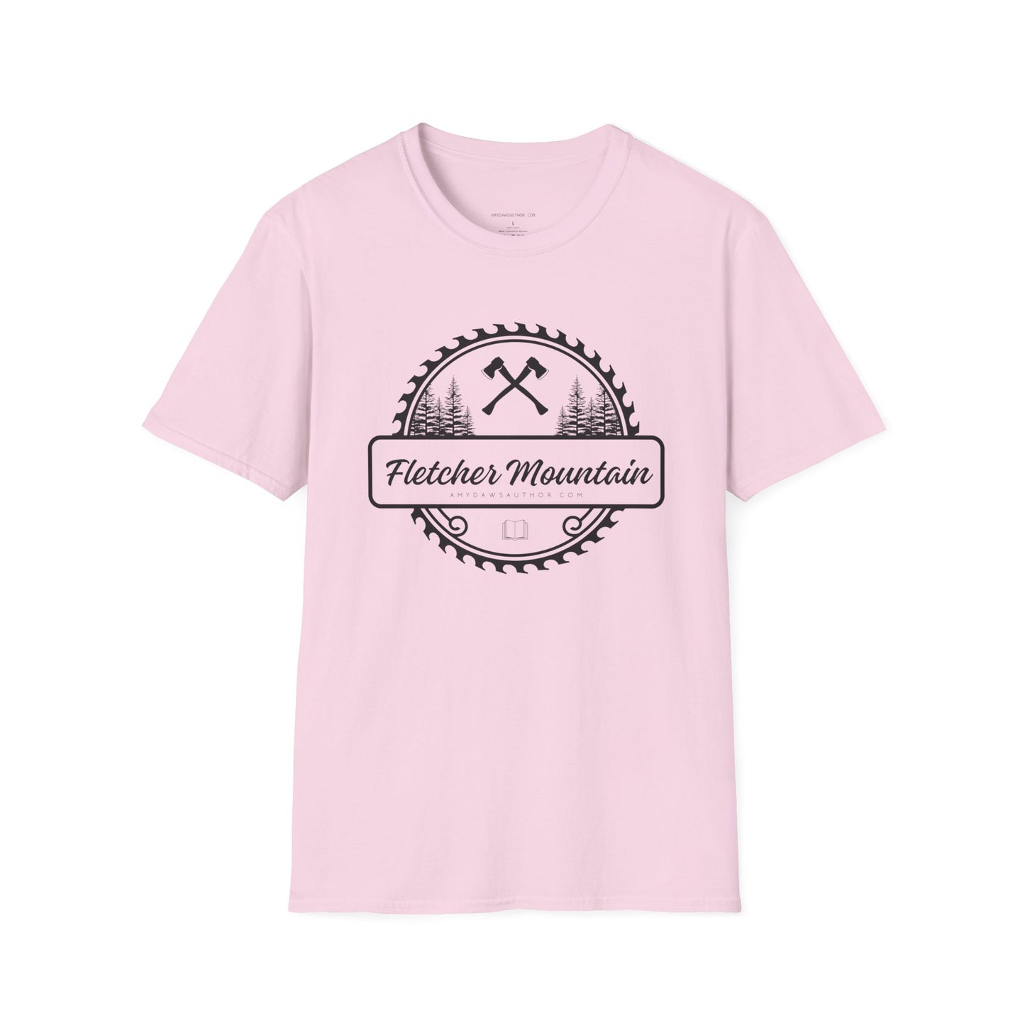 Fletcher Mountain - Softstyle T-Shirt (Dark Print)