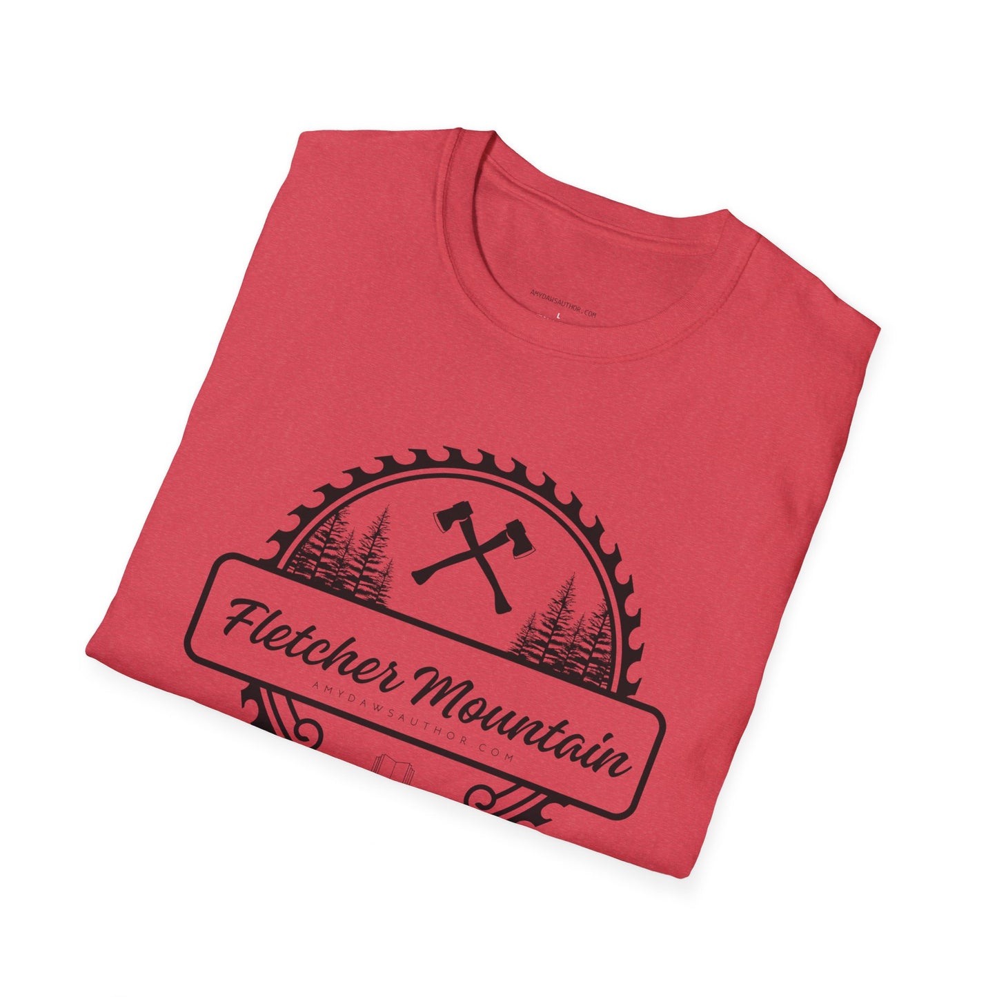 Fletcher Mountain - Softstyle T-Shirt (Dark Print)