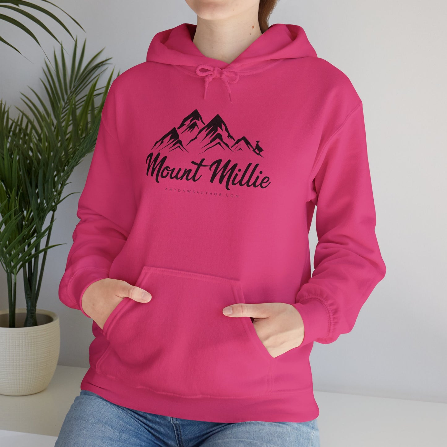 Mount Millie - Unisex Heavy Blend™ Hooded Sweatshirt (Dark Print)