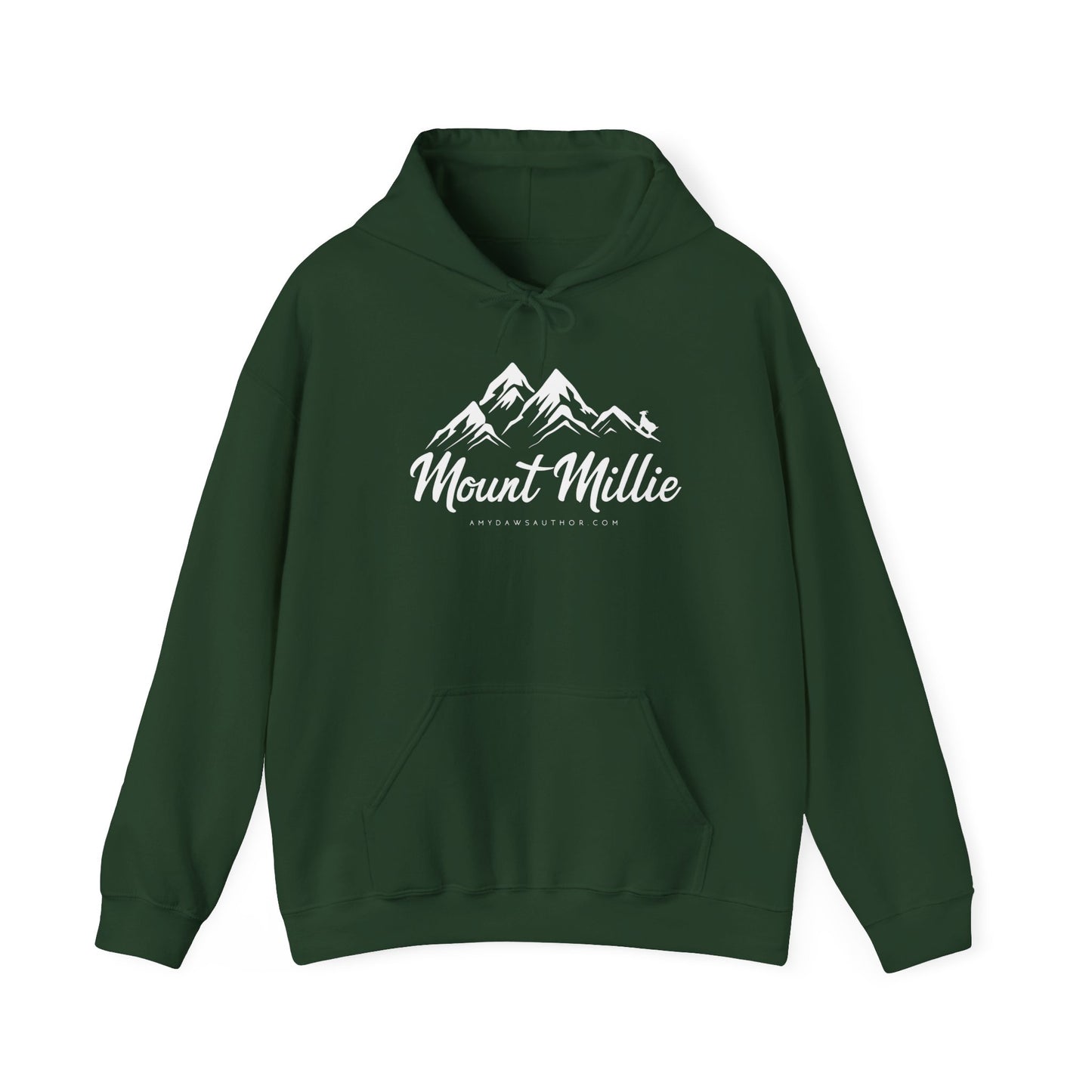 Mount Millie - Unisex Heavy Blend™ Hooded Sweatshirt (Light Print)