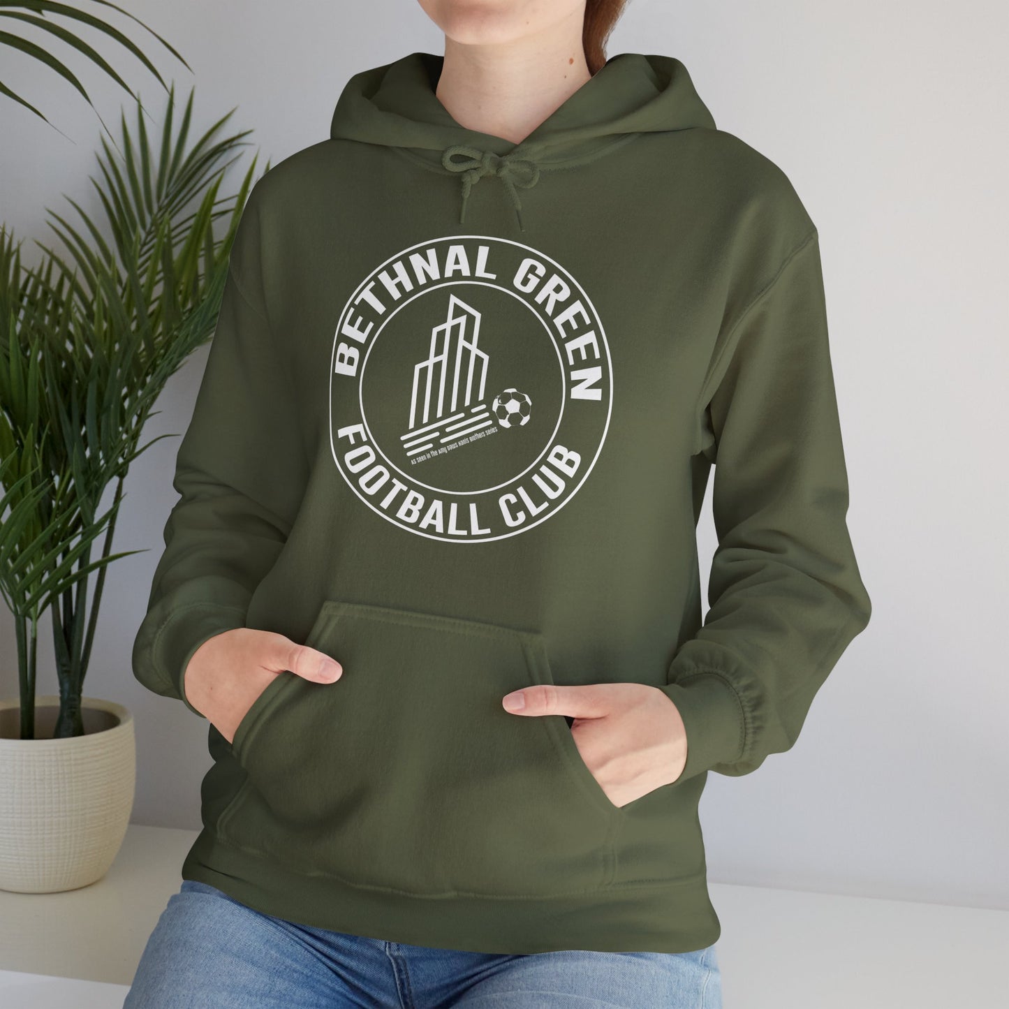 Bethnal Green Football Club - Unisex Heavy Blend™ Hooded Sweatshirt (Light Print)