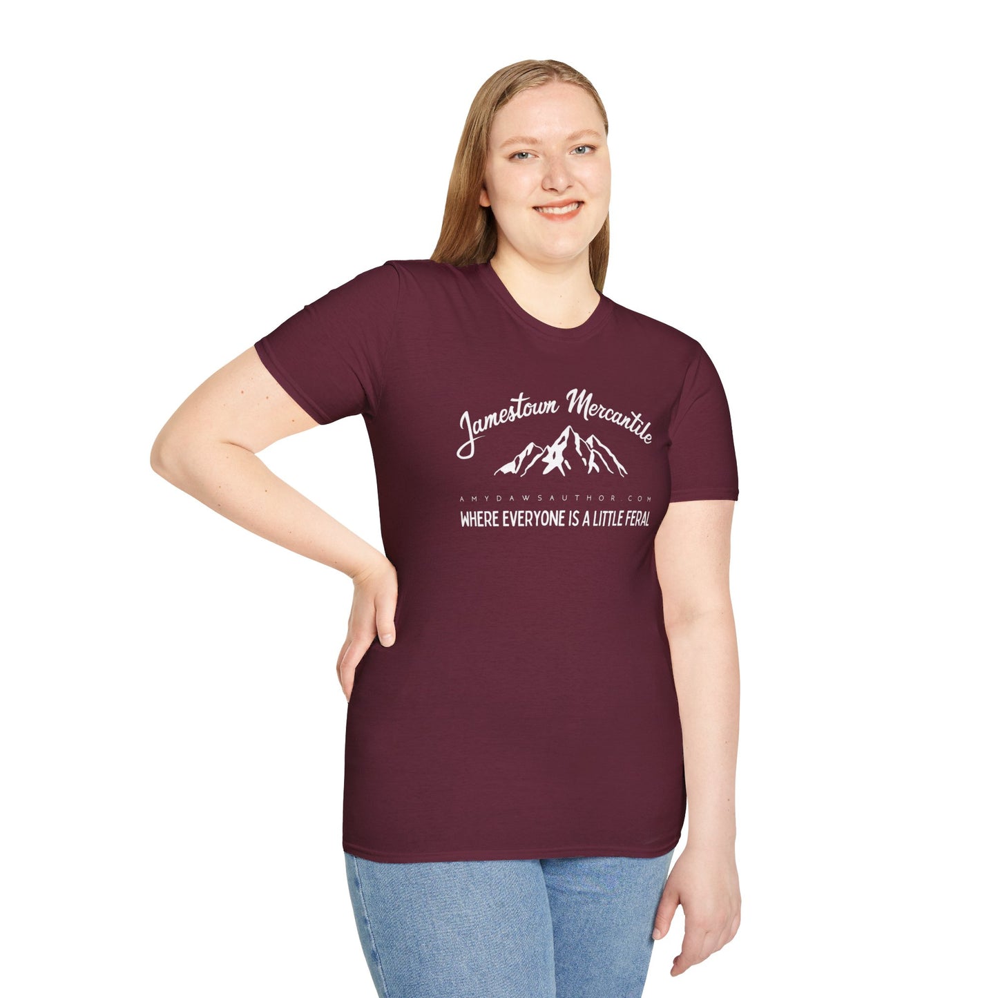 Jamestown Mercantile - Softstyle T-Shirt (Light Print)