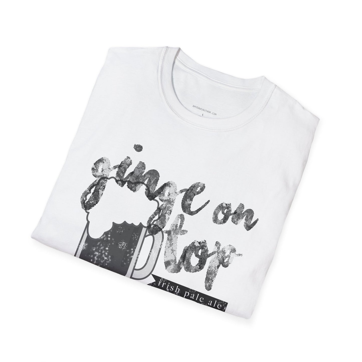 Ginge On Top - Softstyle T-Shirt (Dark Print)