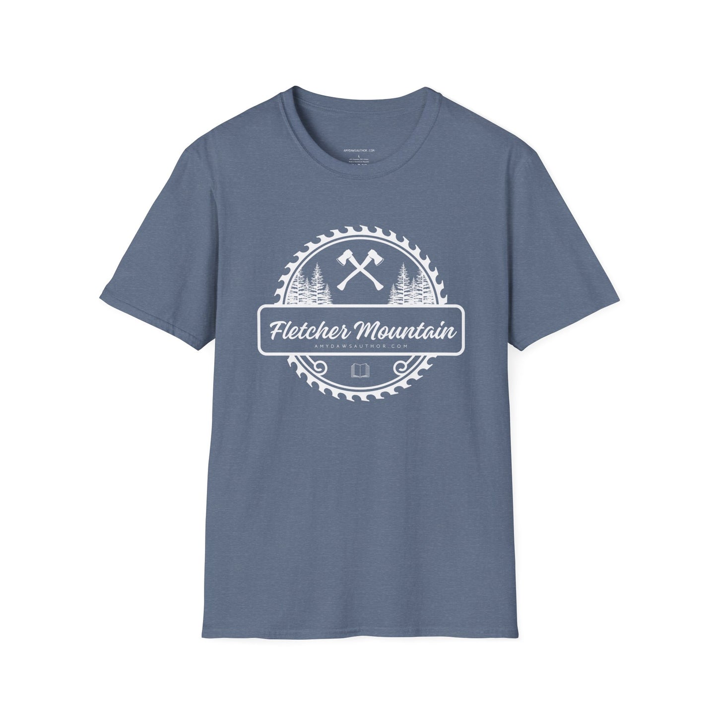 Fletcher Mountain - Softstyle T-Shirt (Light Print)