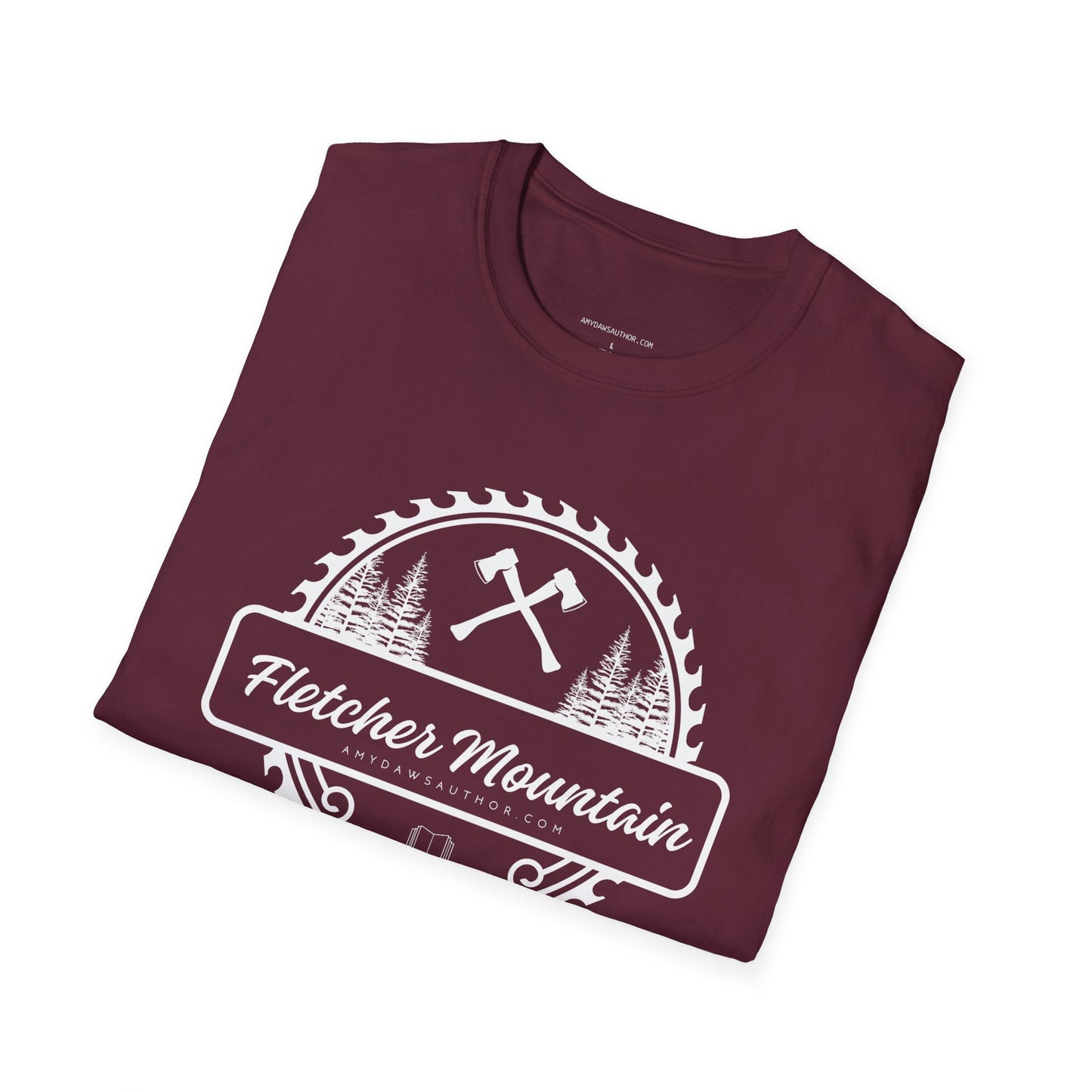 Fletcher Mountain - Softstyle T-Shirt (Light Print)