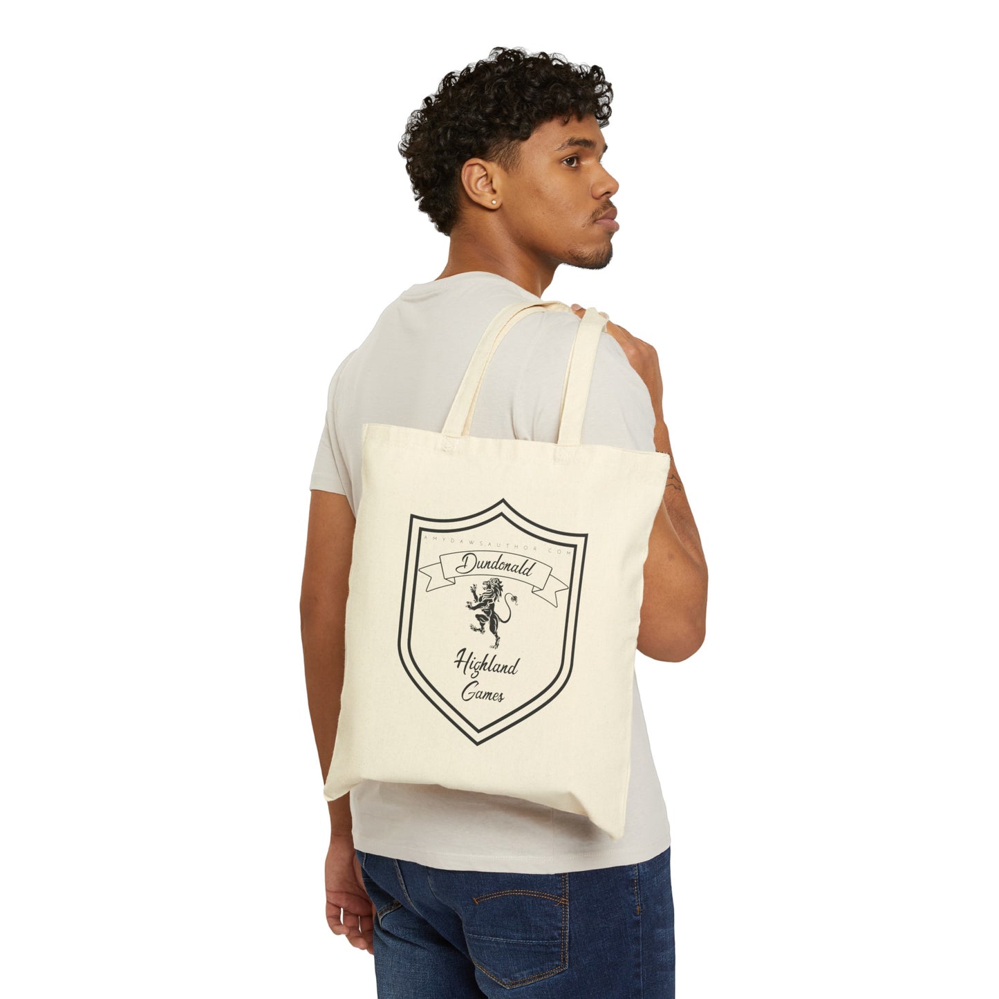 Dundonald Highland Games - Cotton Canvas Tote Bag