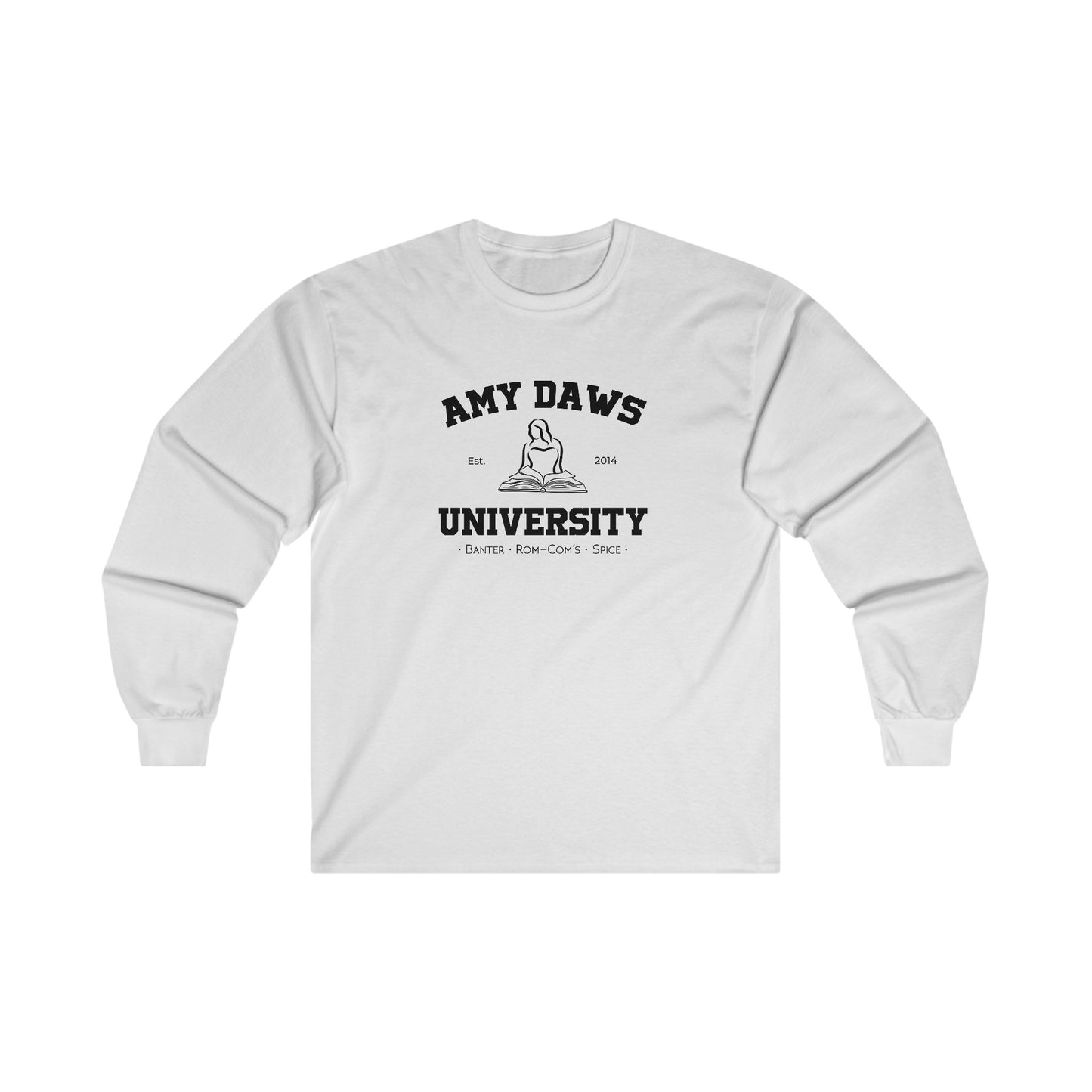 Amy Daws University - Unisex Ultra Cotton Long Sleeve Tee (Dark Print)