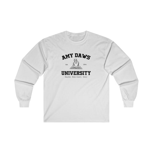 Amy Daws University - Unisex Ultra Cotton Long Sleeve Tee (Dark Print)