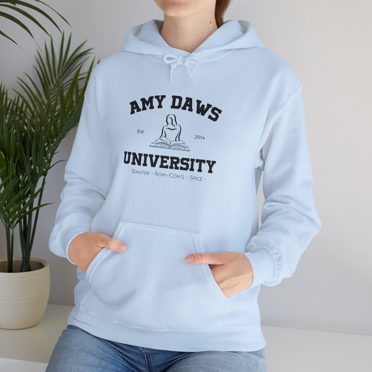 Amy Daws University - Unisex Heavy Blend™ Hooded Sweatshirt (Dark Print)