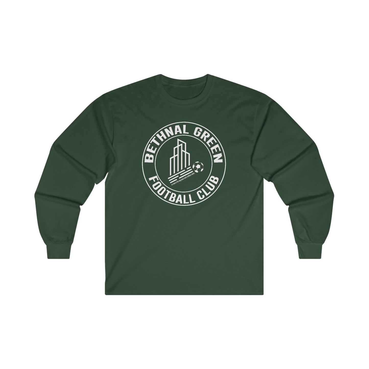 Bethnal Green Football Club - Unisex Ultra Cotton Long Sleeve Tee (Light Print)