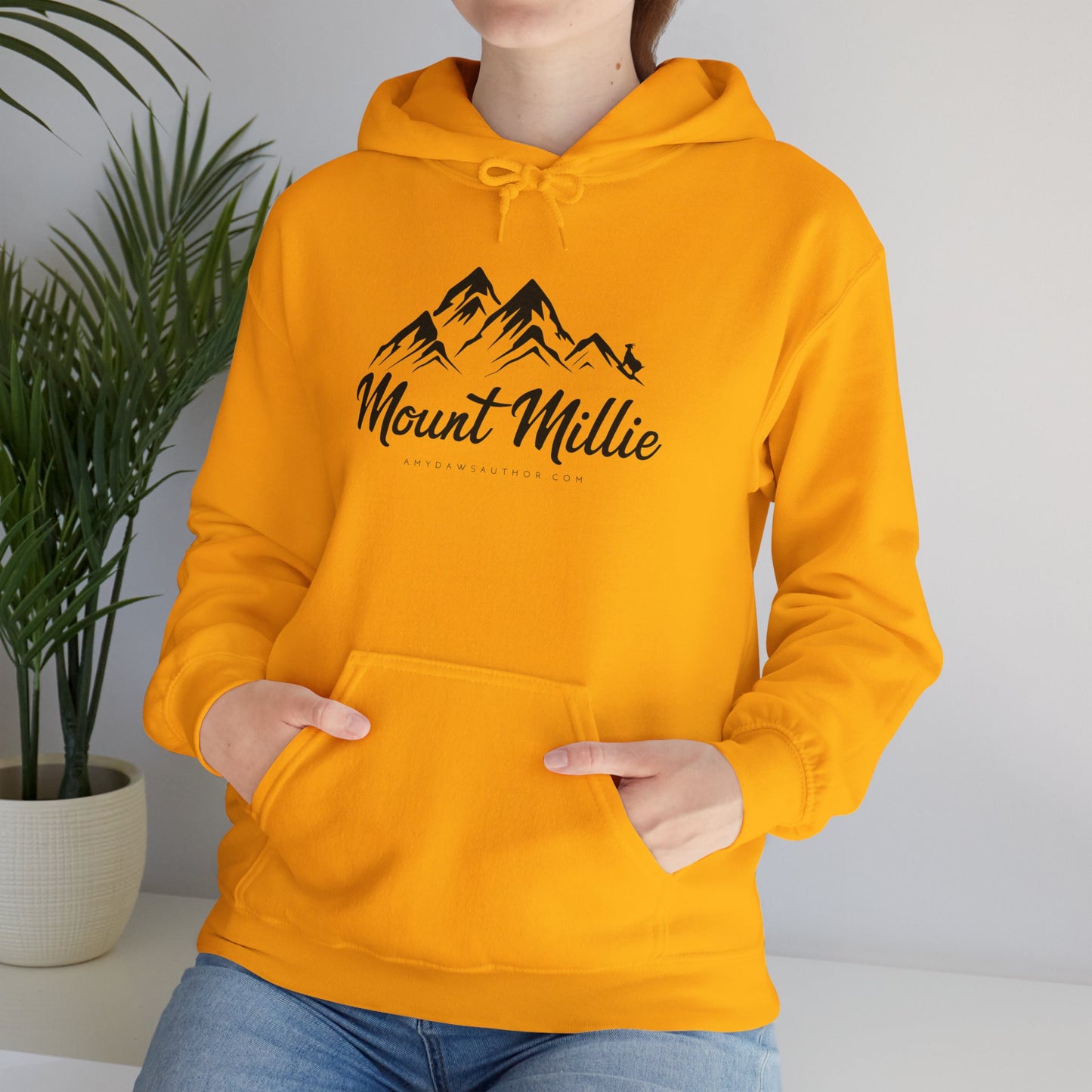 Mount Millie - Unisex Heavy Blend™ Hooded Sweatshirt (Dark Print)