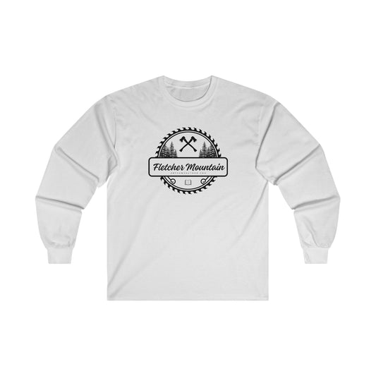 Fletcher Mountain - Unisex Ultra Cotton Long Sleeve Tee (Dark Print)