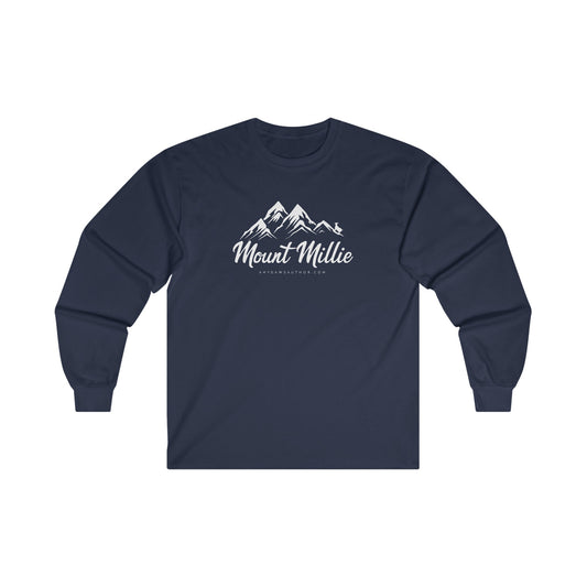 Mount Millie - Unisex Ultra Cotton Long Sleeve Tee (Light Print)