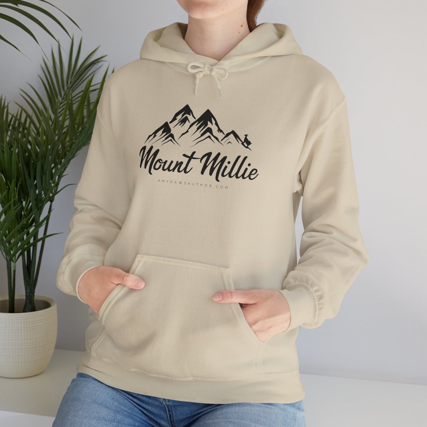 Mount Millie - Unisex Heavy Blend™ Hooded Sweatshirt (Dark Print)