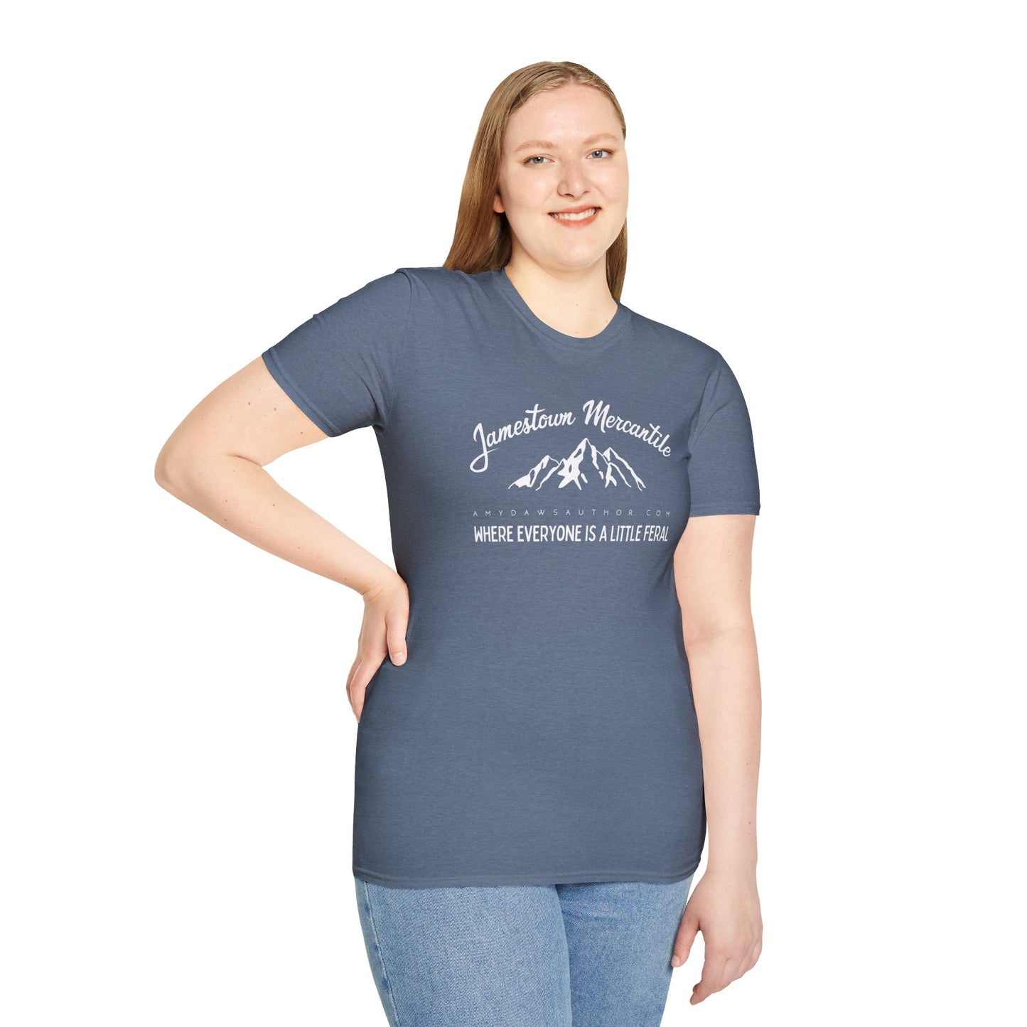 Jamestown Mercantile - Softstyle T-Shirt (Light Print)