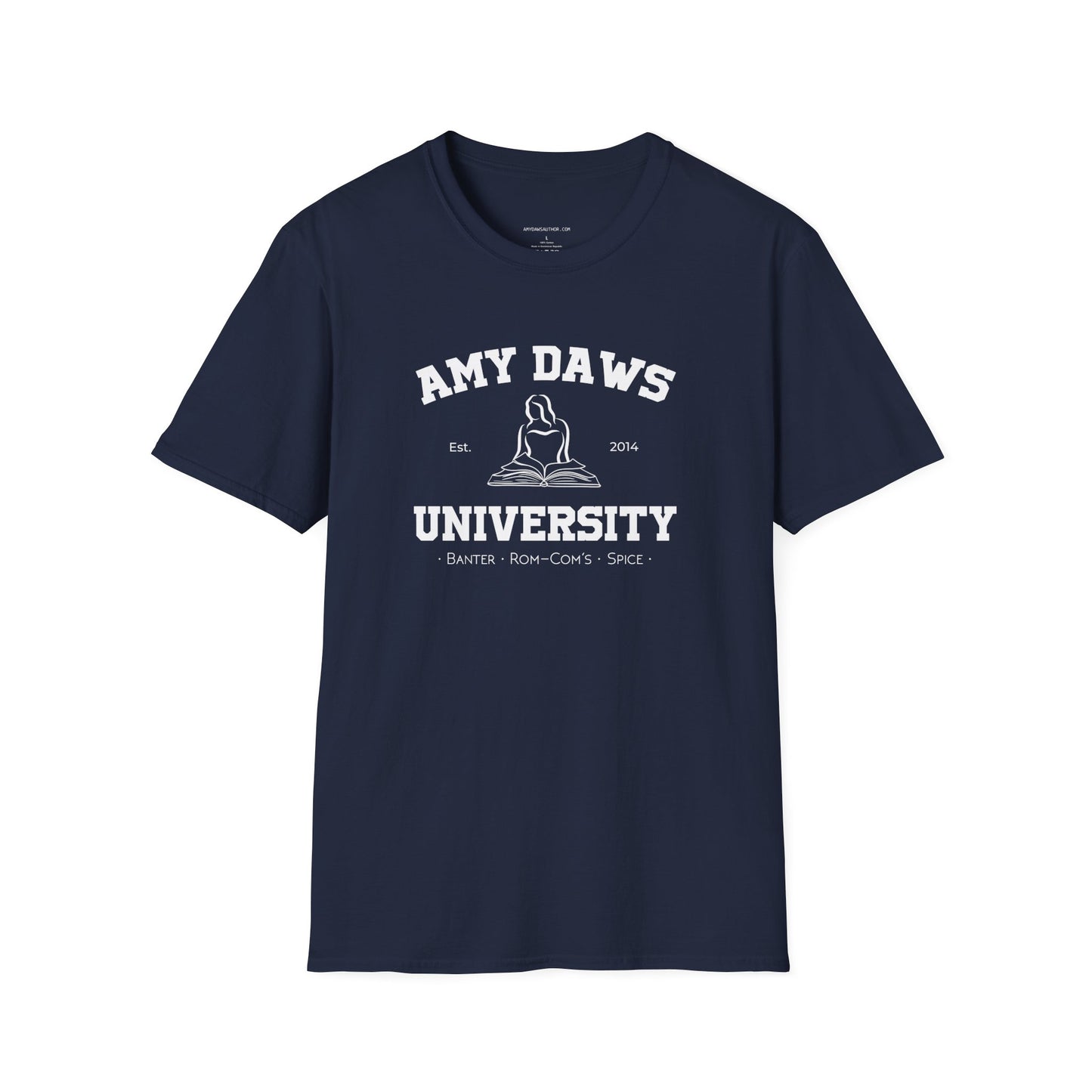 Amy Daws University - Softstyle T-Shirt (Light Print)