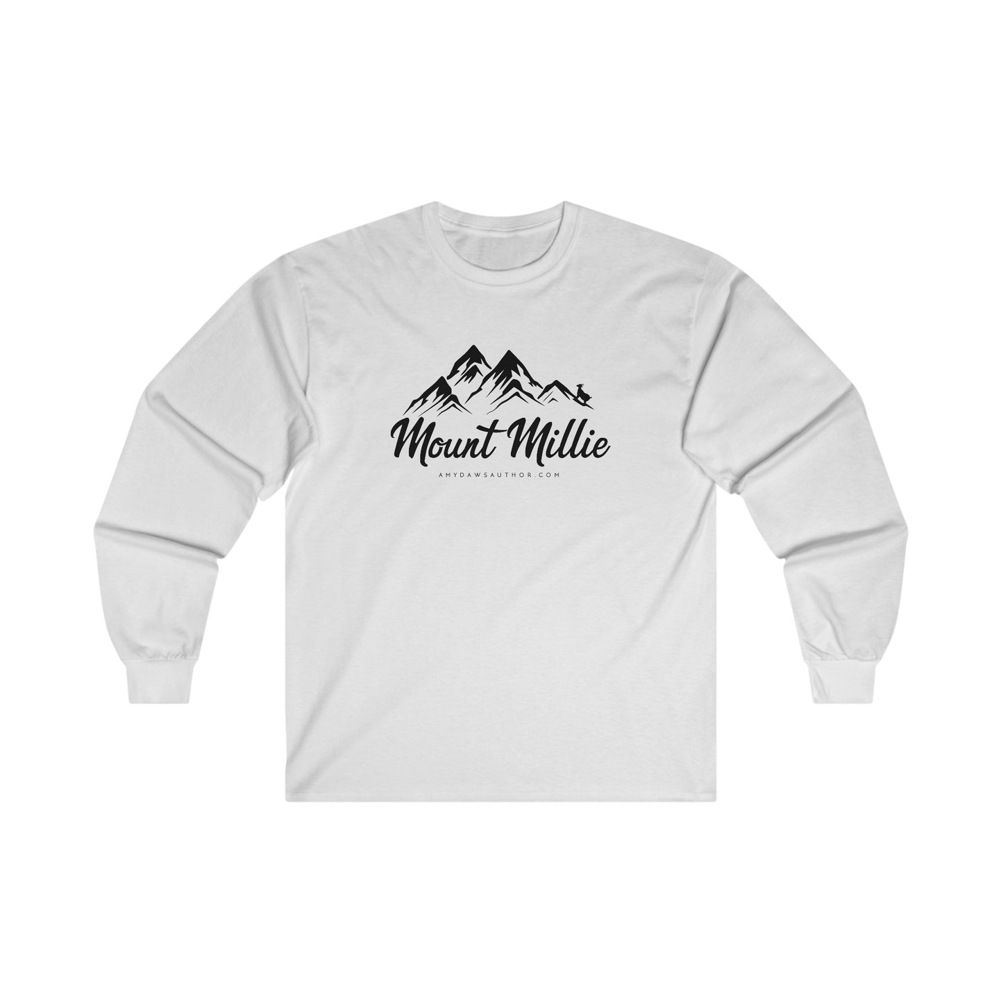 Mount Millie - Unisex Ultra Cotton Long Sleeve Tee (Dark Print)