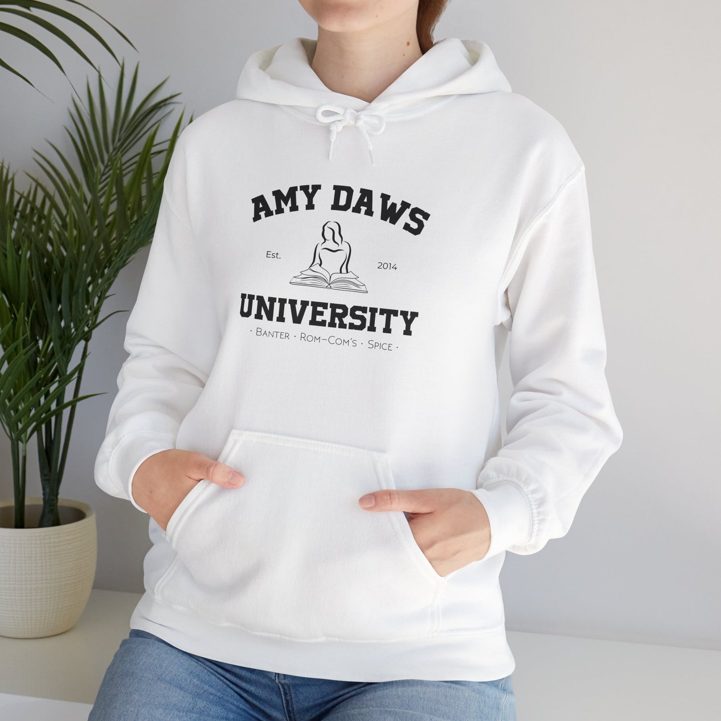 Amy Daws University - Unisex Heavy Blend™ Hooded Sweatshirt (Dark Print)