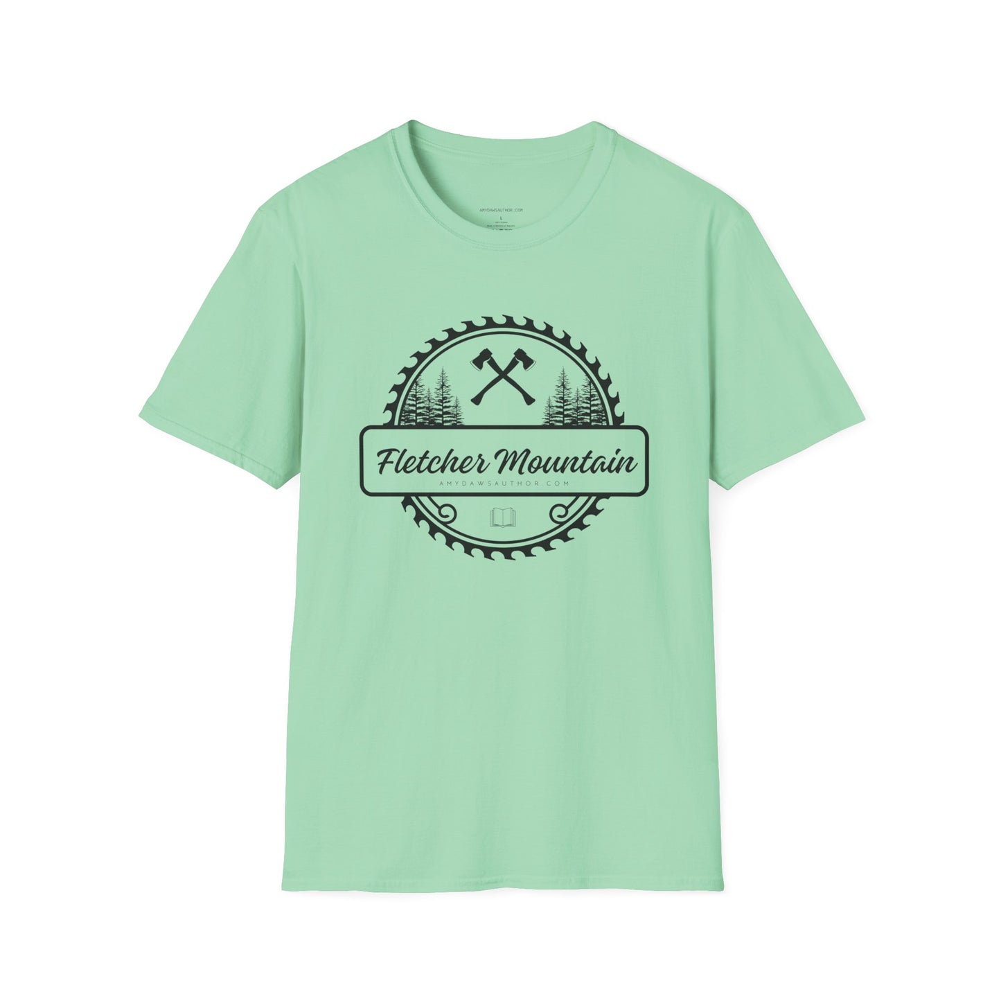 Fletcher Mountain - Softstyle T-Shirt (Dark Print)