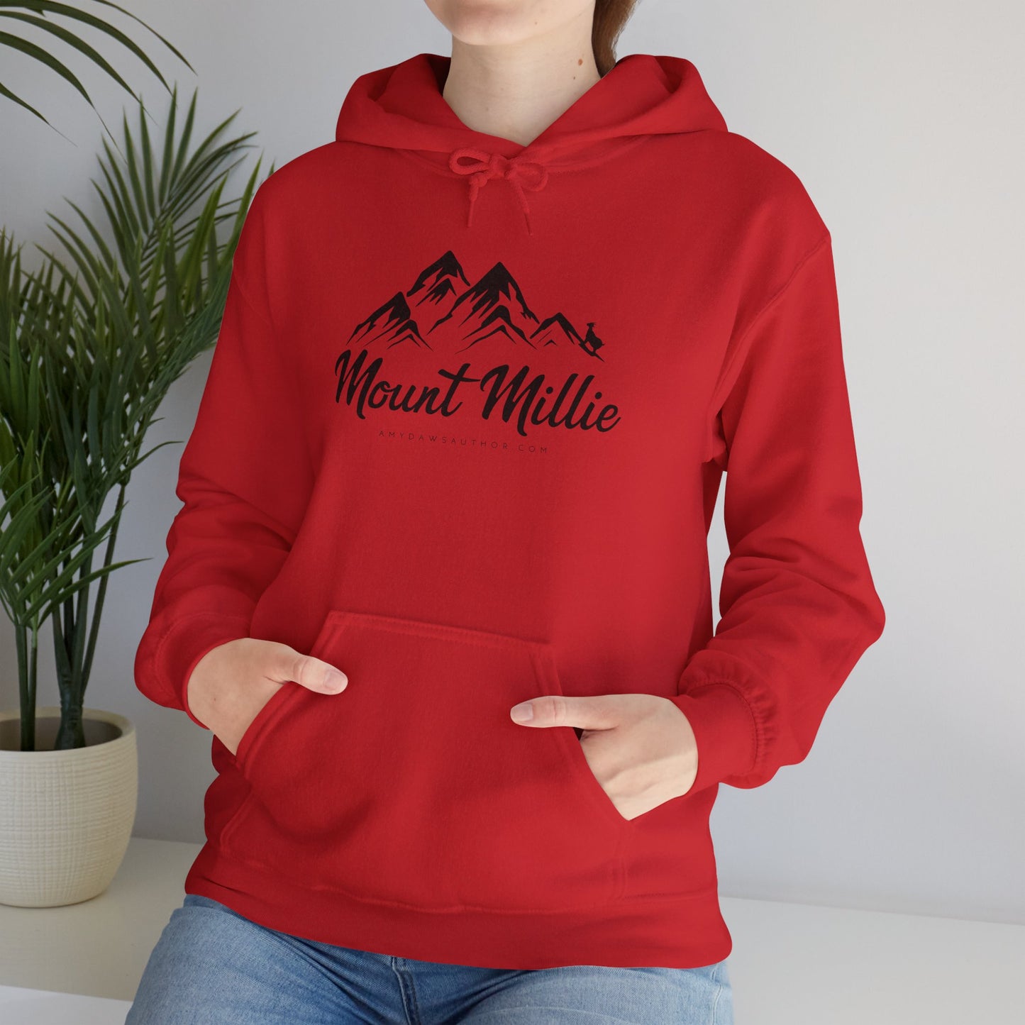 Mount Millie - Unisex Heavy Blend™ Hooded Sweatshirt (Dark Print)