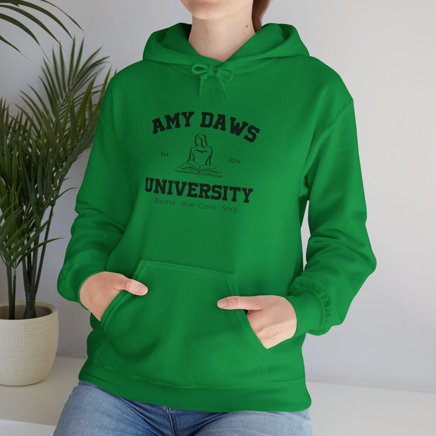 Amy Daws University - Unisex Heavy Blend™ Hooded Sweatshirt (Dark Print)