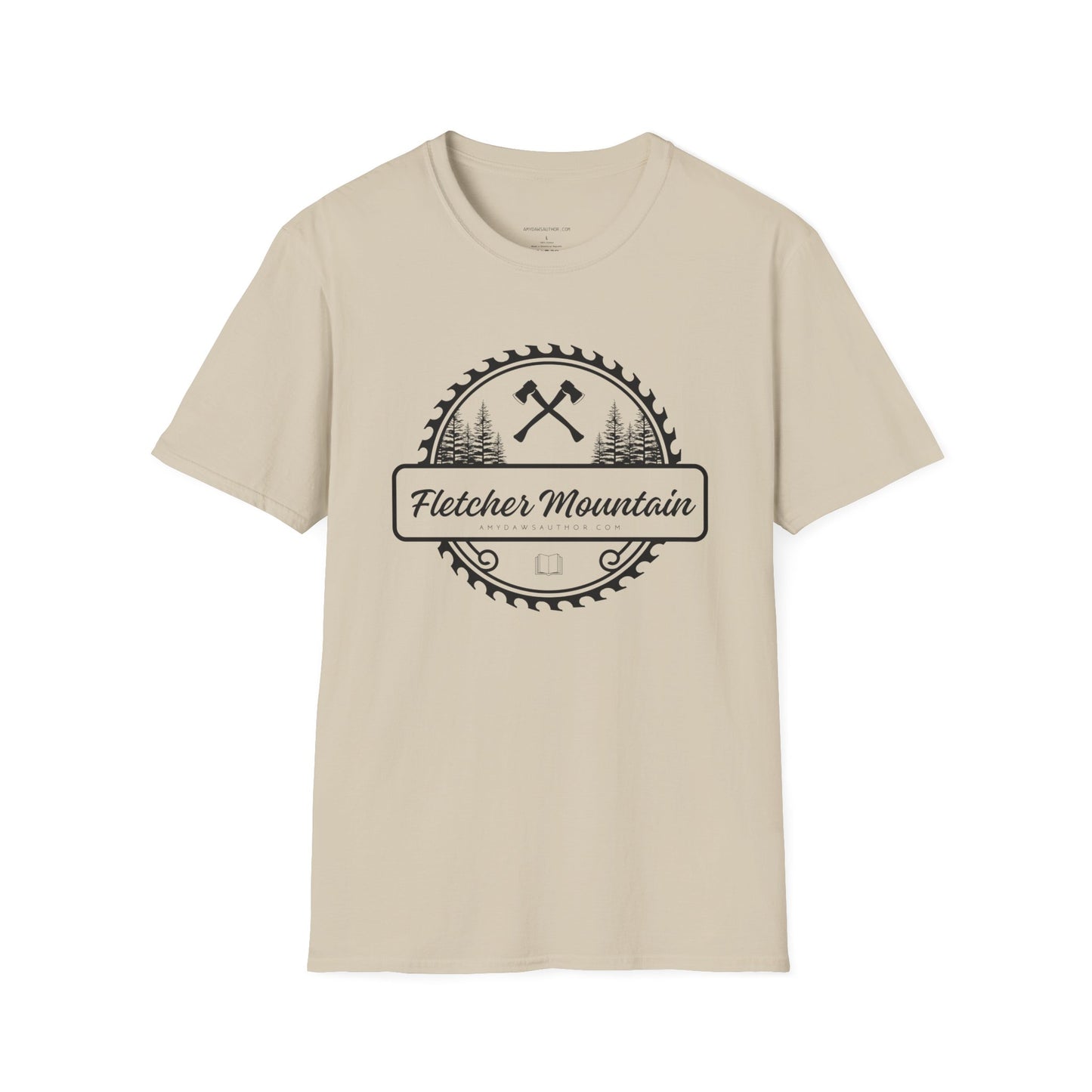 Fletcher Mountain - Softstyle T-Shirt (Dark Print)