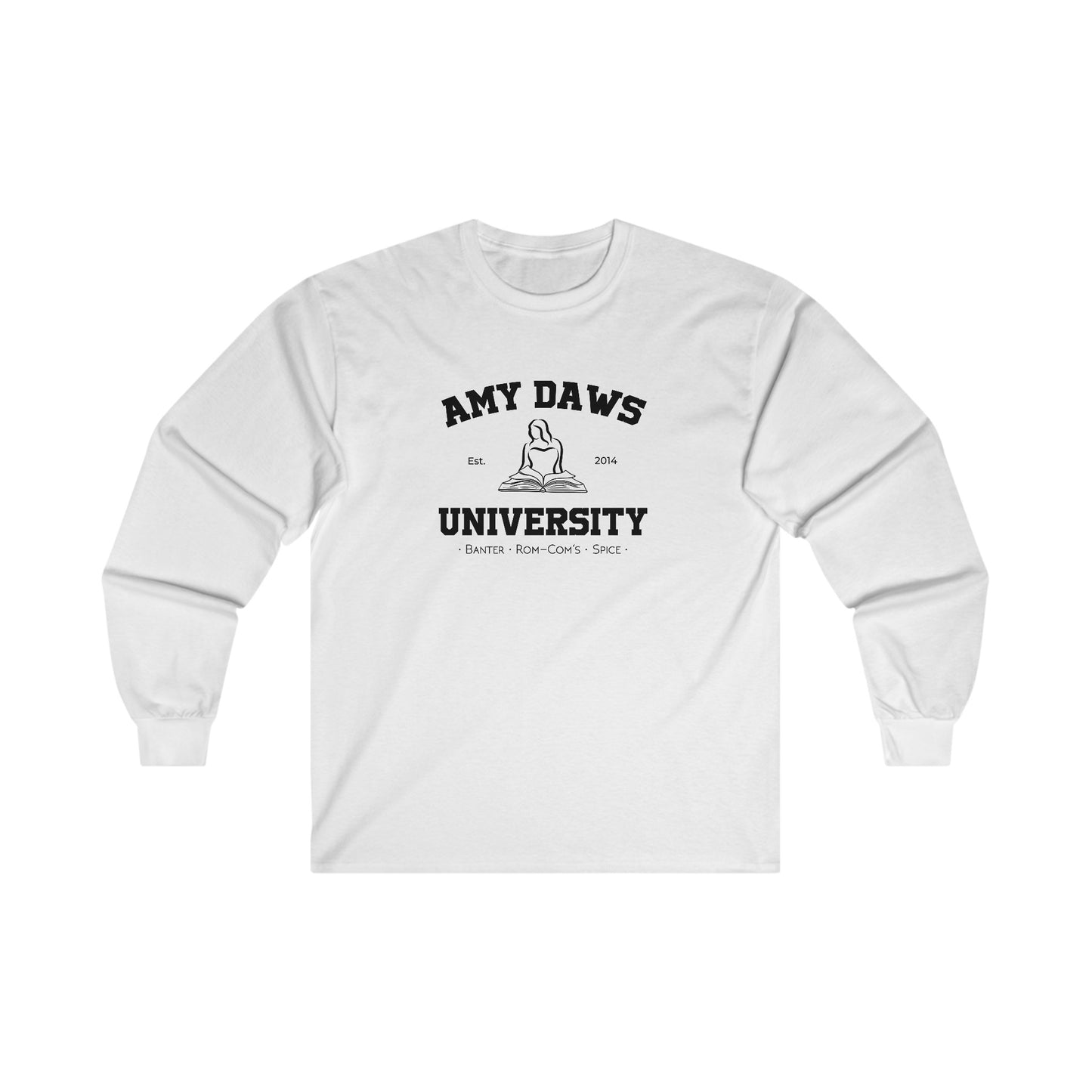 Amy Daws University - Unisex Ultra Cotton Long Sleeve Tee (Dark Print)