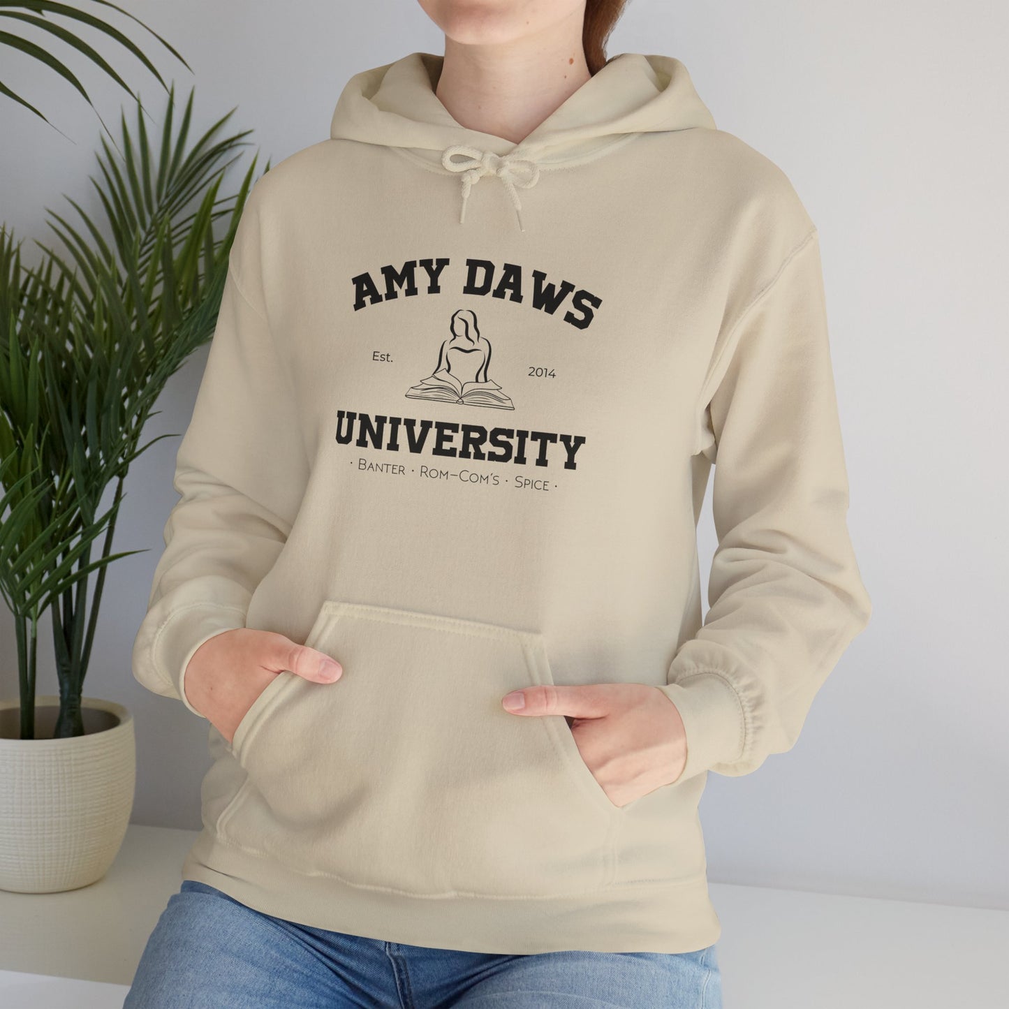 Amy Daws University - Unisex Heavy Blend™ Hooded Sweatshirt (Dark Print)