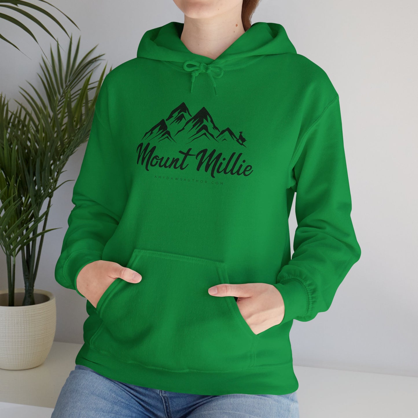 Mount Millie - Unisex Heavy Blend™ Hooded Sweatshirt (Dark Print)