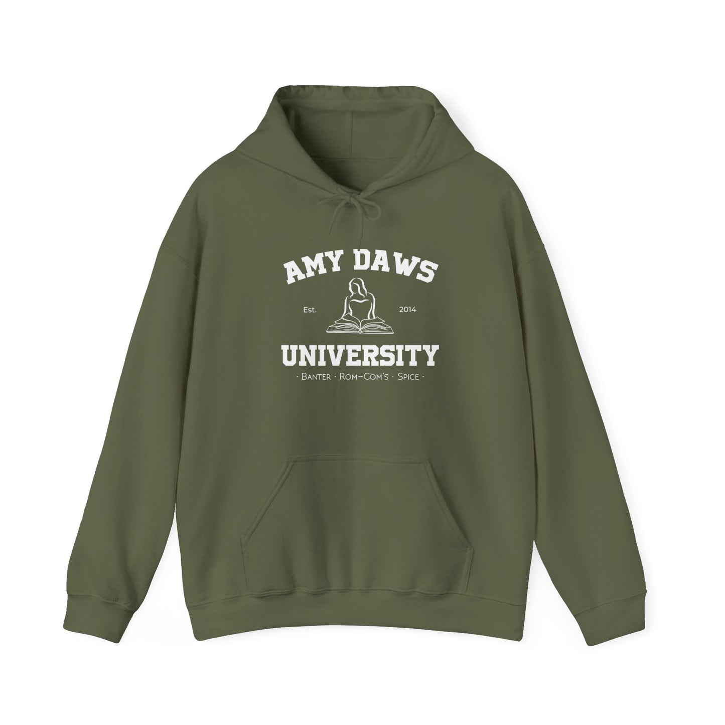 Amy Daws University - Unisex Heavy Blend™ Hooded Sweatshirt (Light Print)