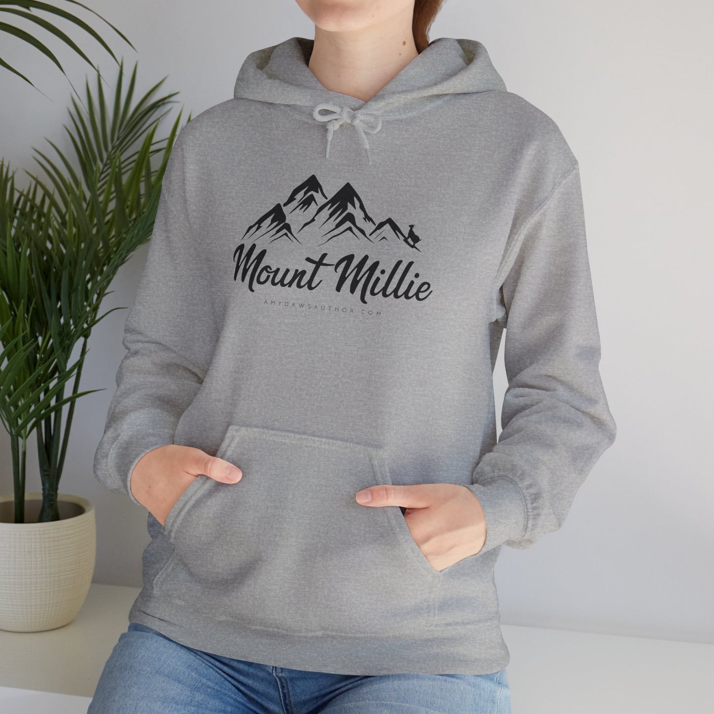 Mount Millie - Unisex Heavy Blend™ Hooded Sweatshirt (Dark Print)