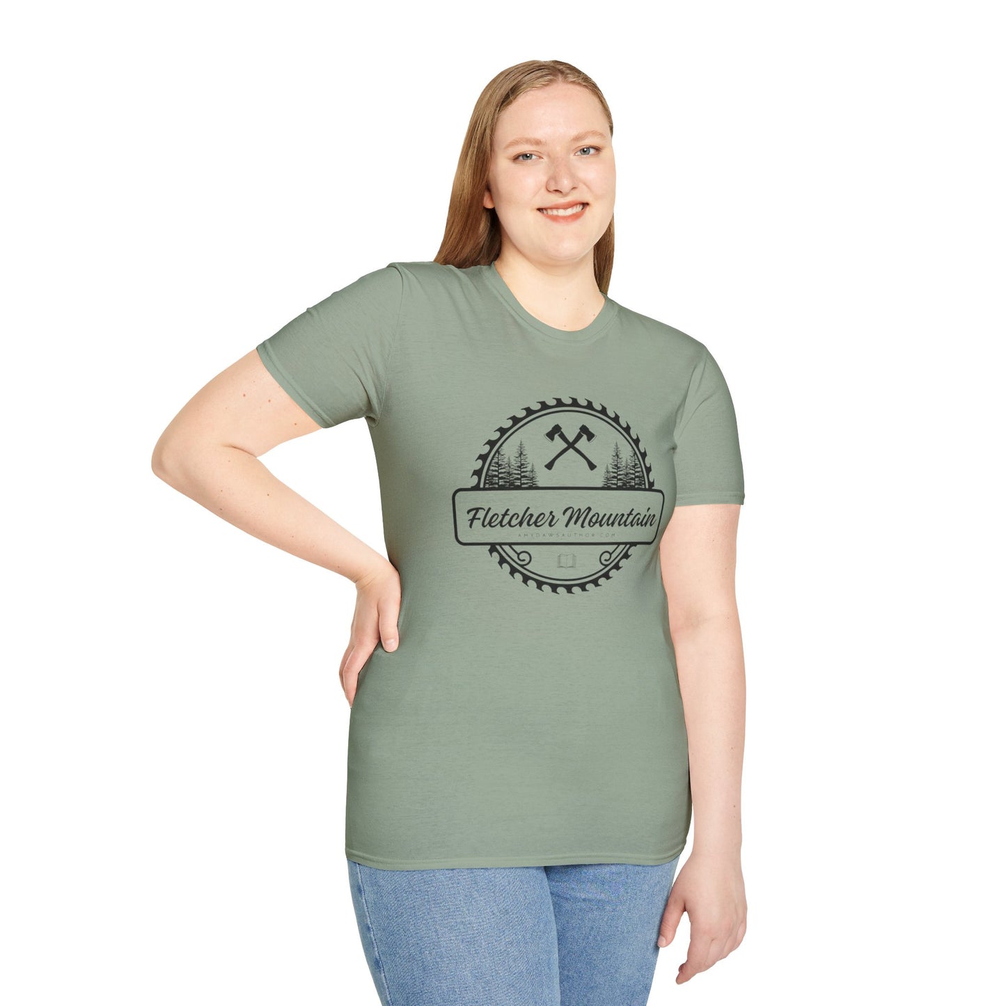 Fletcher Mountain - Softstyle T-Shirt (Dark Print)