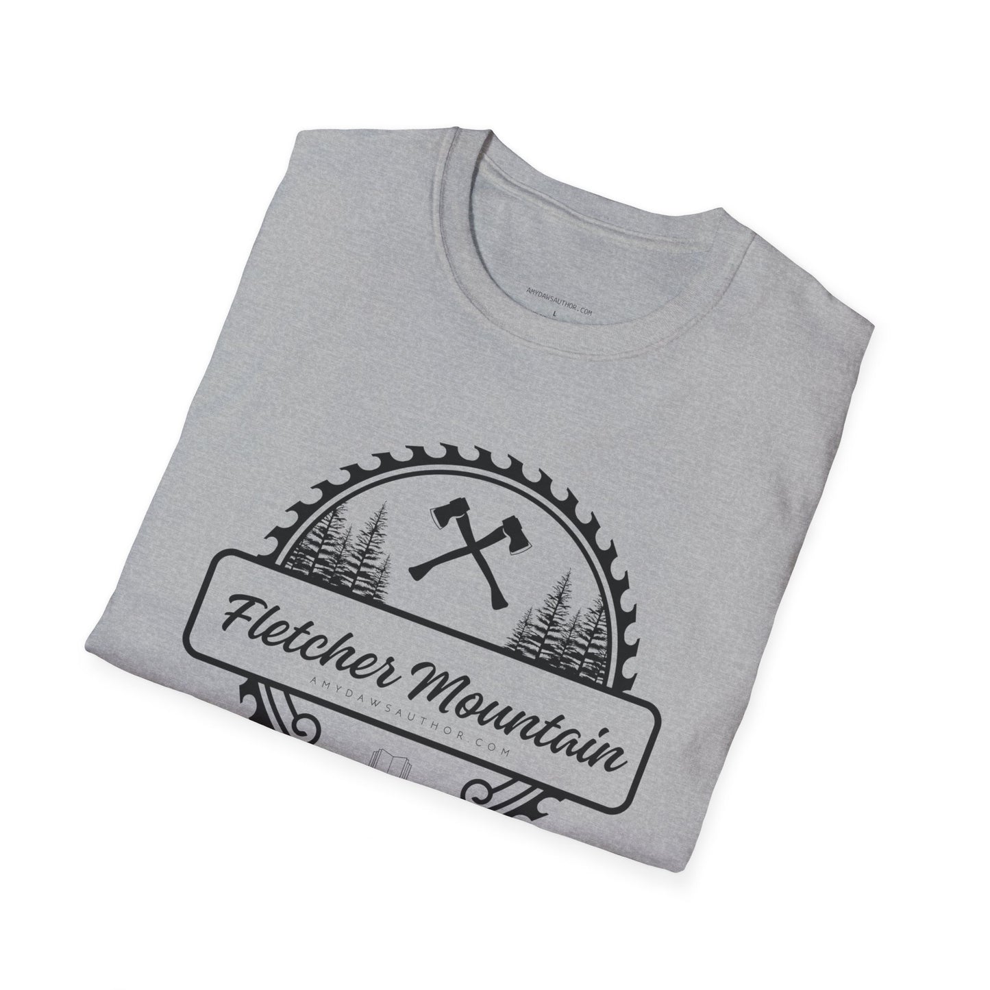 Fletcher Mountain - Softstyle T-Shirt (Dark Print)