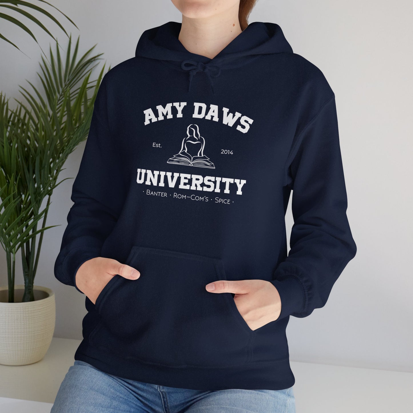 Amy Daws University - Unisex Heavy Blend™ Hooded Sweatshirt (Light Print)