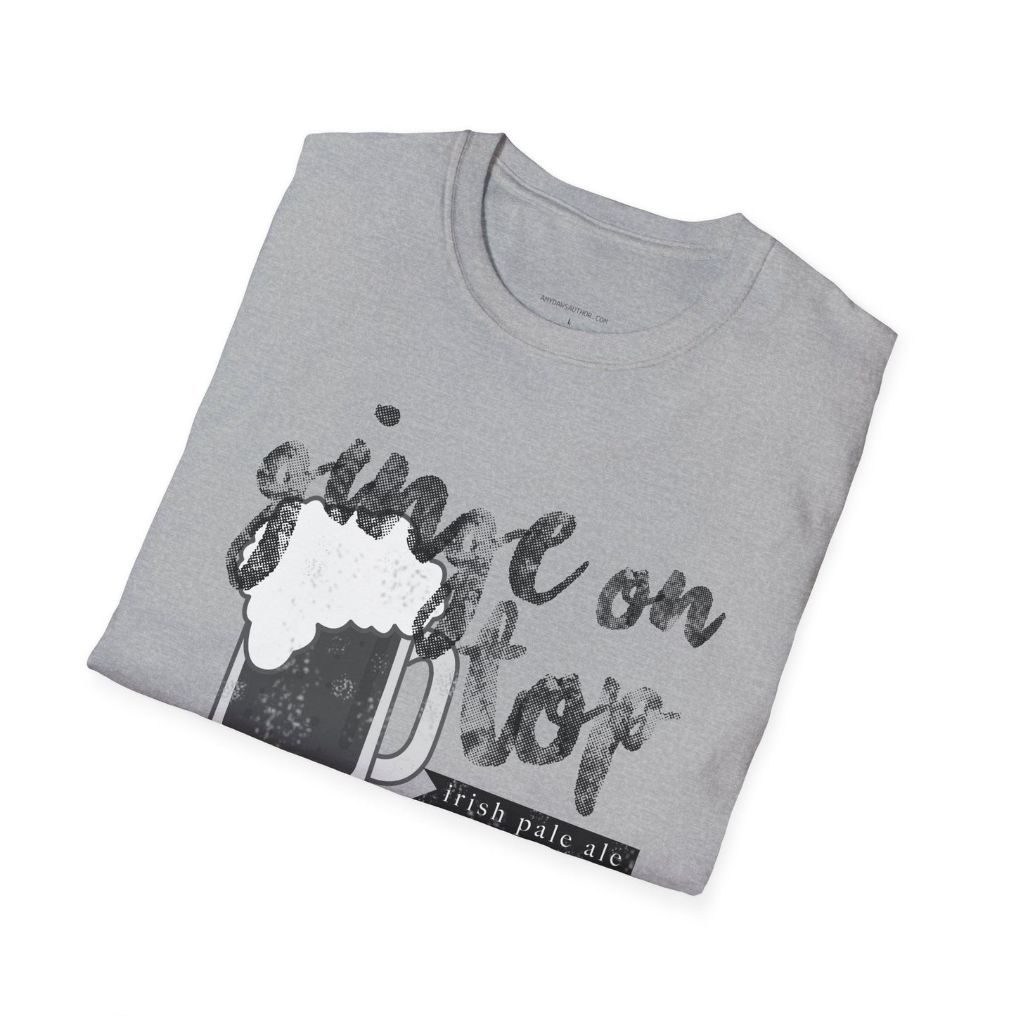 Ginge On Top - Softstyle T-Shirt (Dark Print)