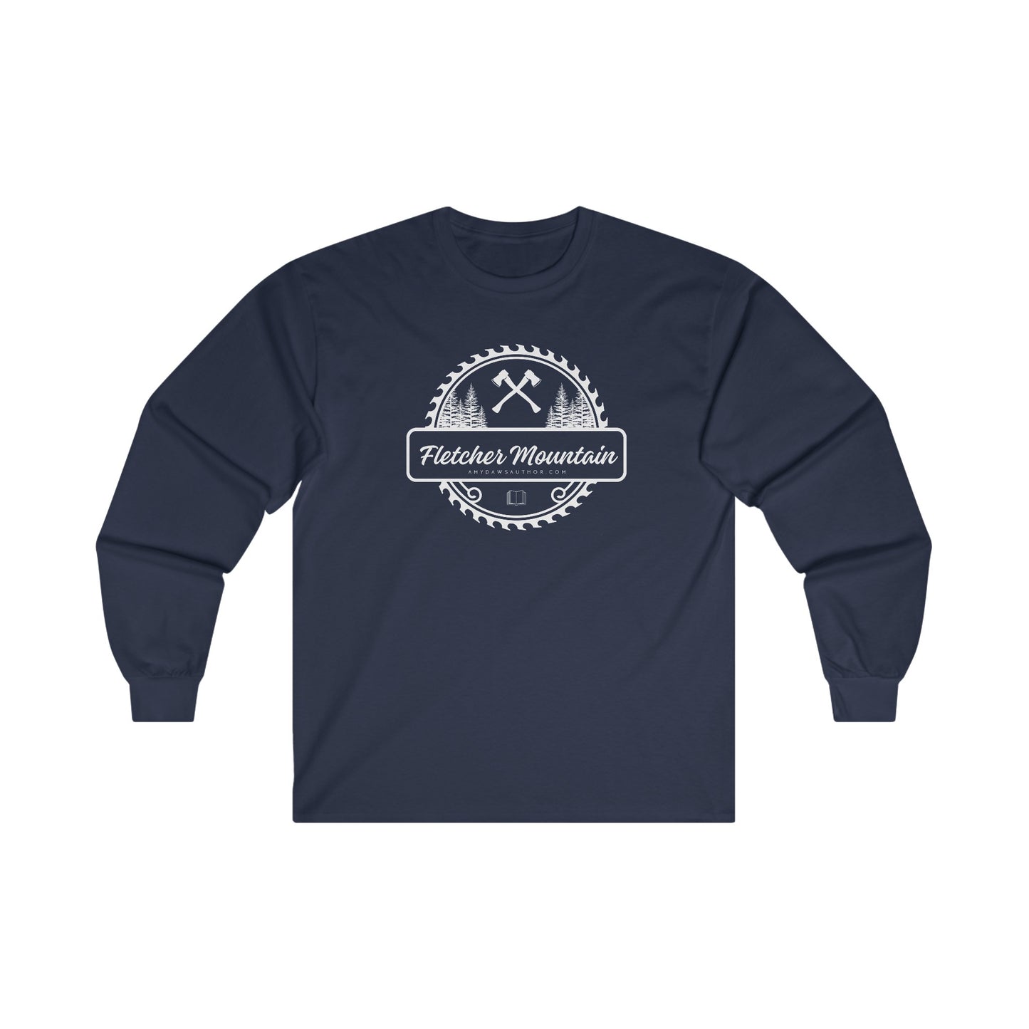 Fletcher Mountain - Unisex Ultra Cotton Long Sleeve Tee (Light Print)