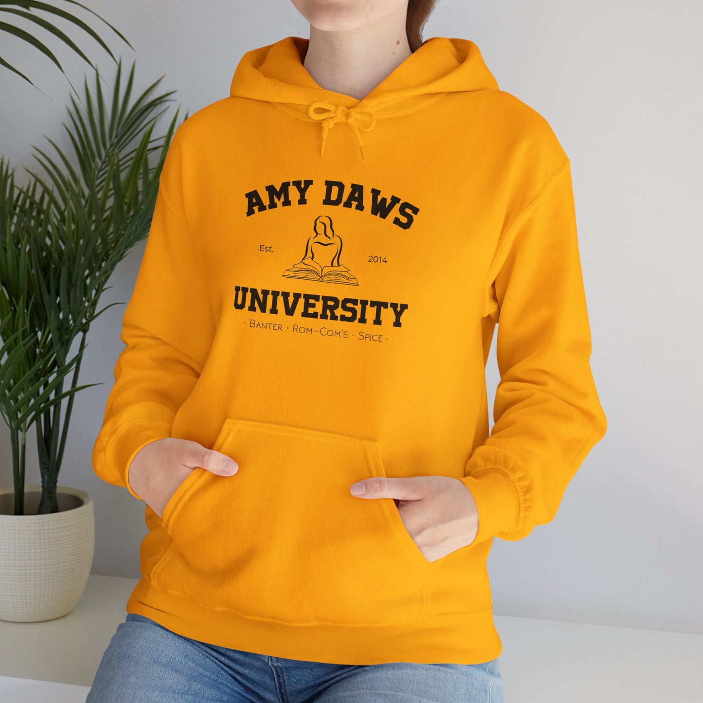 Amy Daws University - Unisex Heavy Blend™ Hooded Sweatshirt (Dark Print)